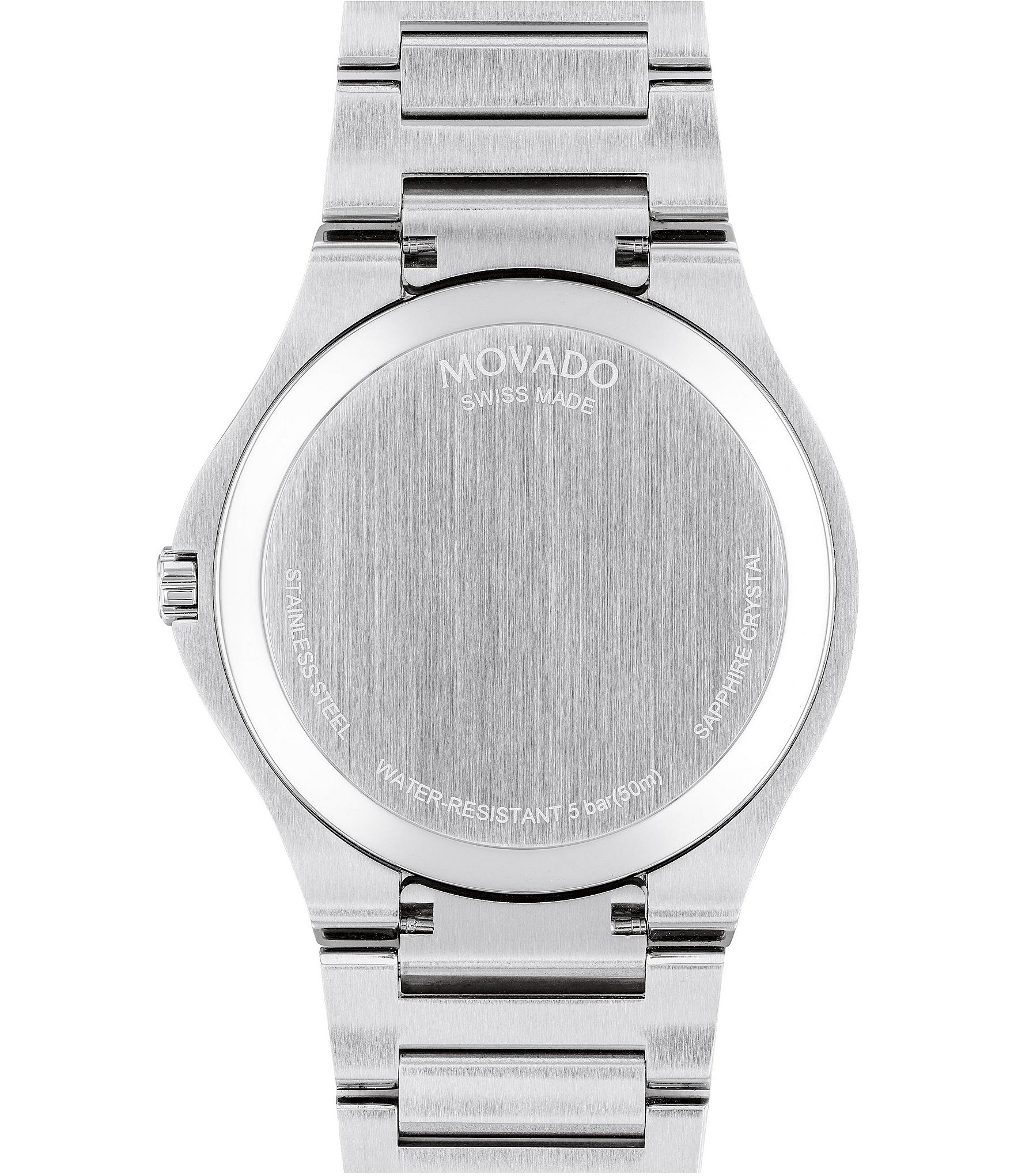 Movado Unisex SE Blue Sunray Dial Silver Stainless Steel Bracelet Watch