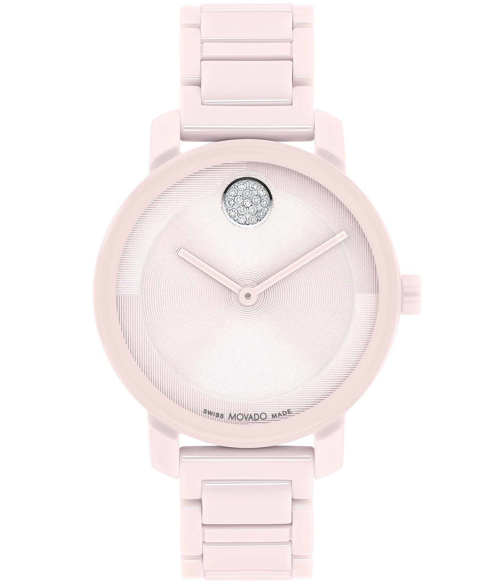 Movado Women's Bold 2.0 Quartz Analog Ceramic Bracelet Watch