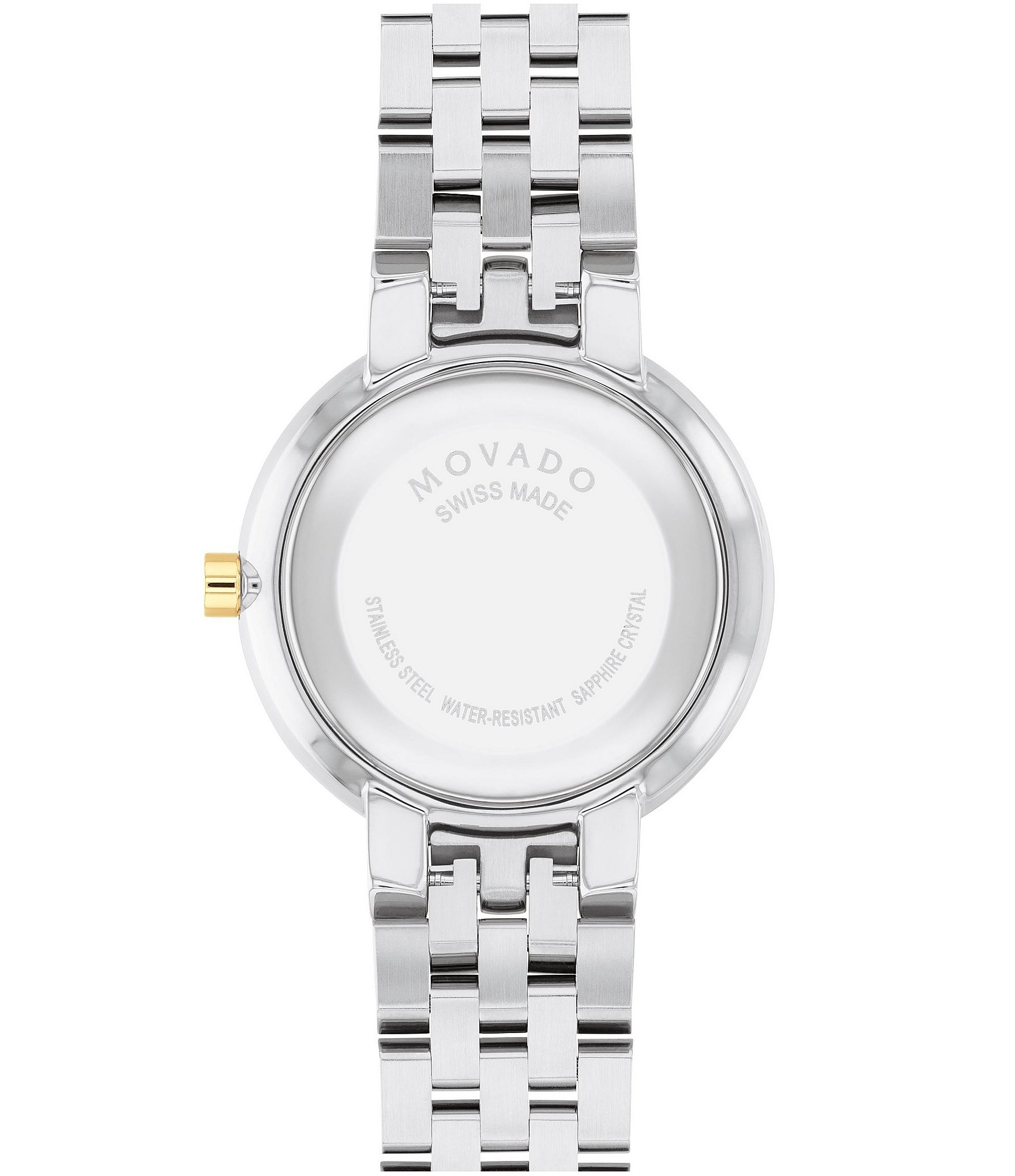 Movado Women's Museum Classic Quartz Analog Two Tone Stainless Steel Bracelet Watch