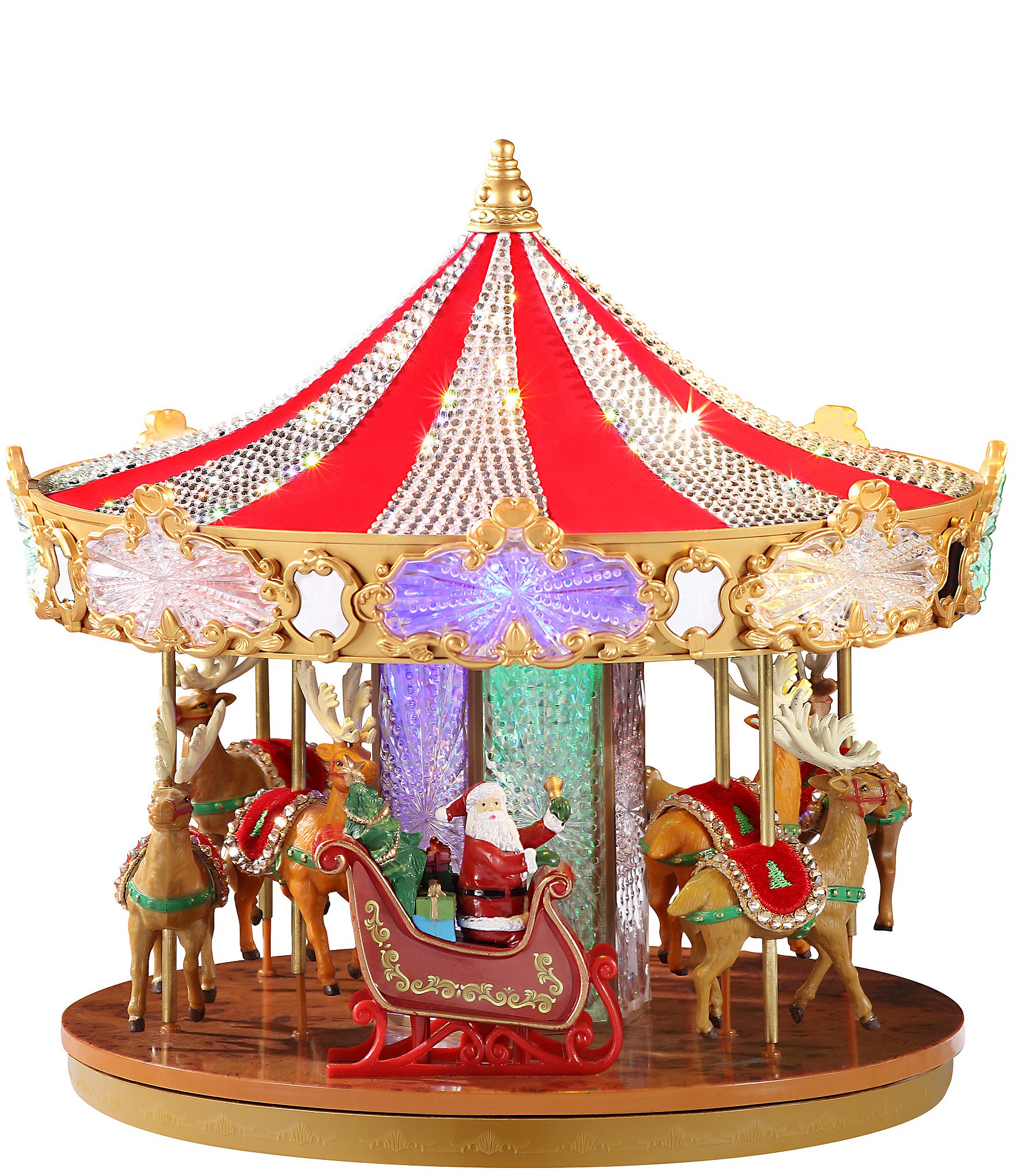 Mr. Christmas Very Merry Carousel 2024 Carols