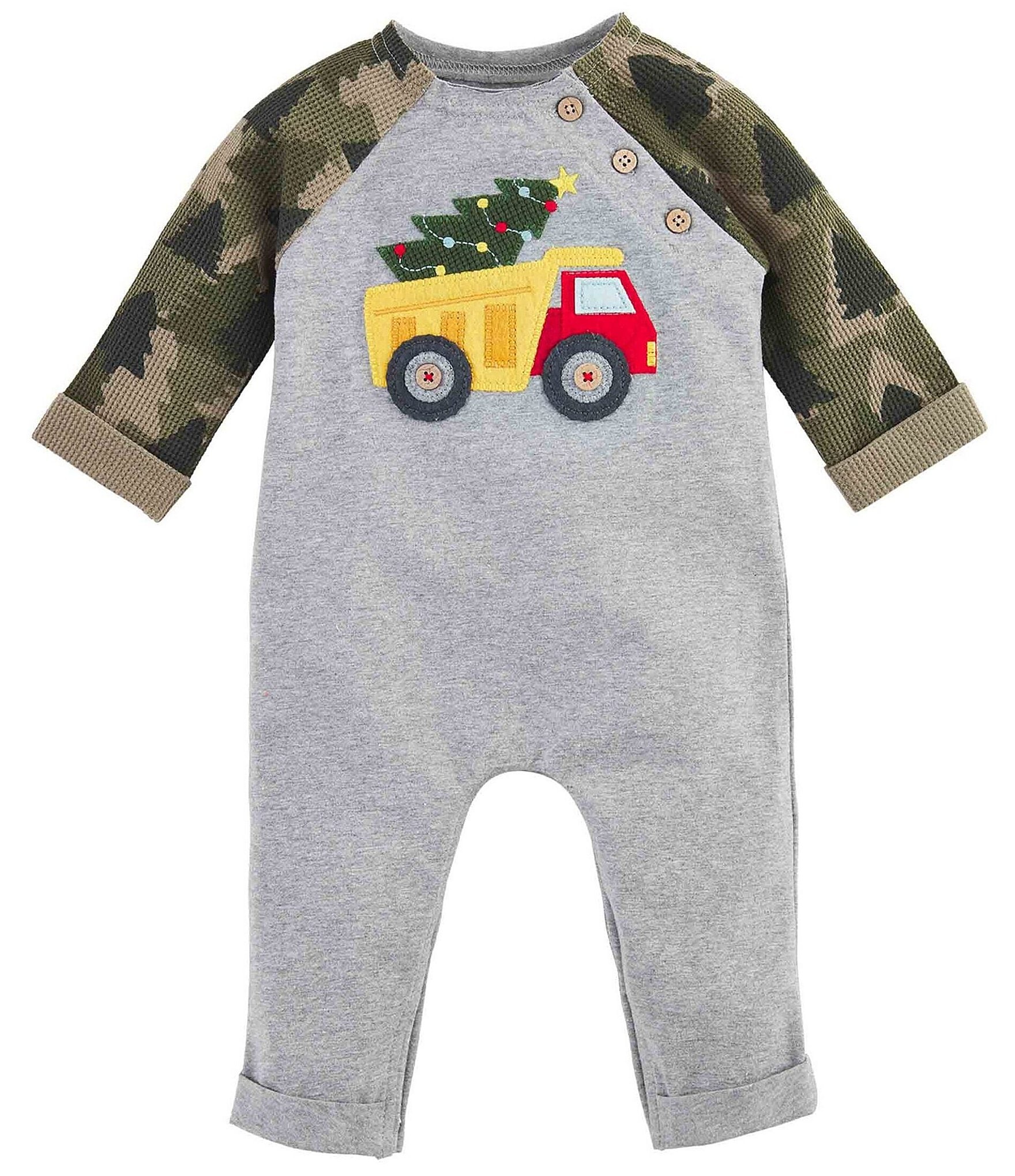 Mud Pie Baby Boys 3 12 Months Raglan Sleeve Construction Vehicle   00000000 Zi Bec23dd9 7c0a 43e8 9d0f 556ae792880d 