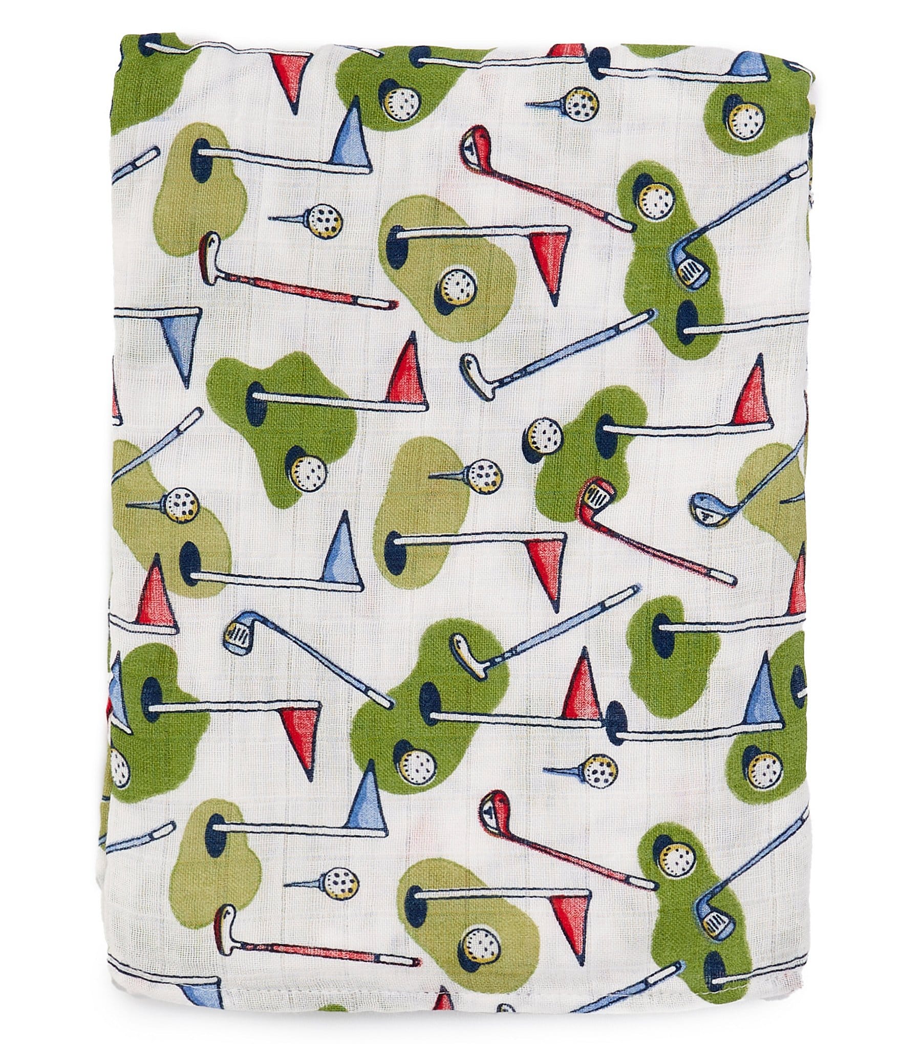 Mud Pie Baby Boys Golf-Theme-Printed Blanket