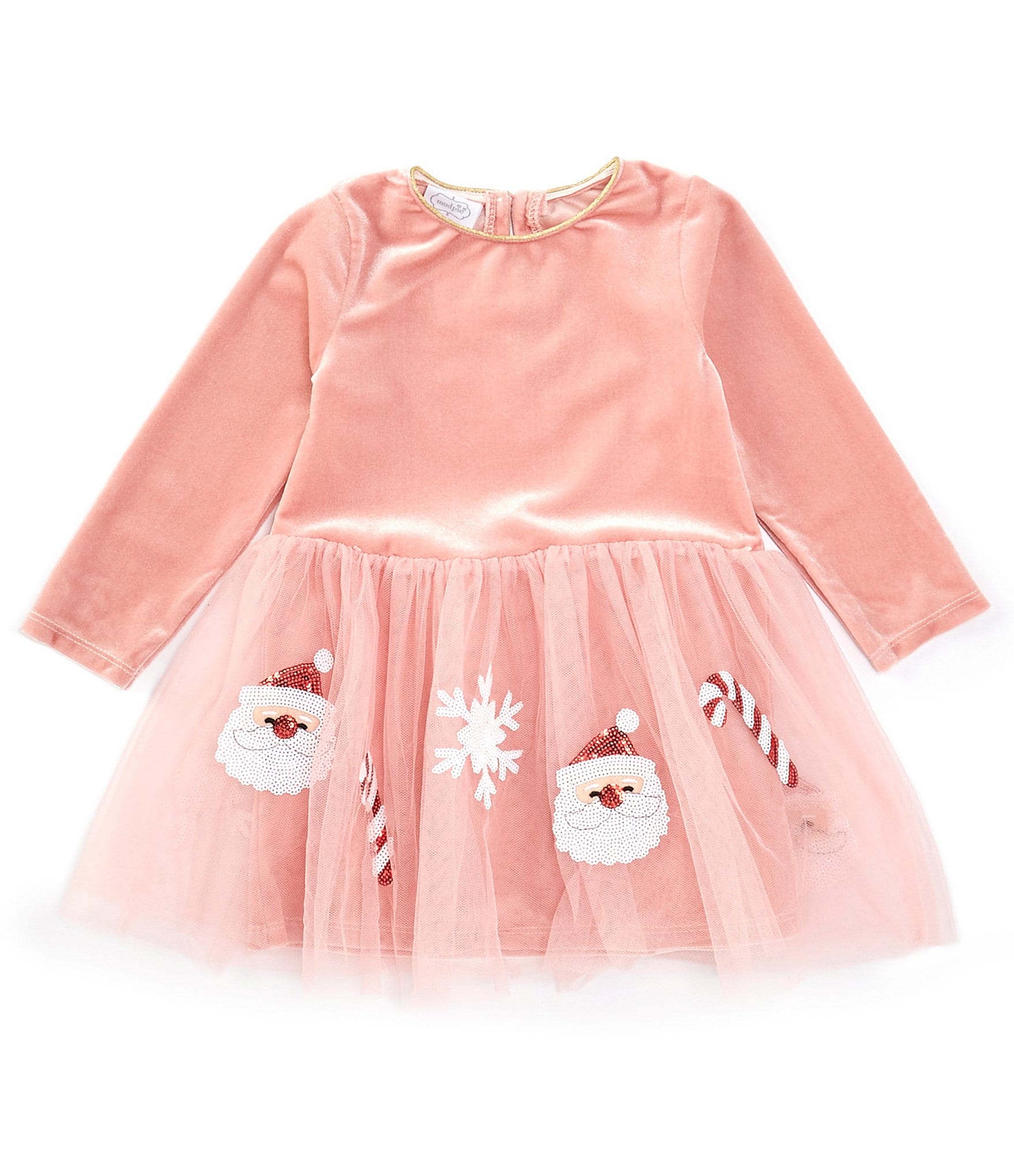 MUD PIE Birthday One Piece Dress buy Size 9-12 Months Outfit Tulle Flare Dress