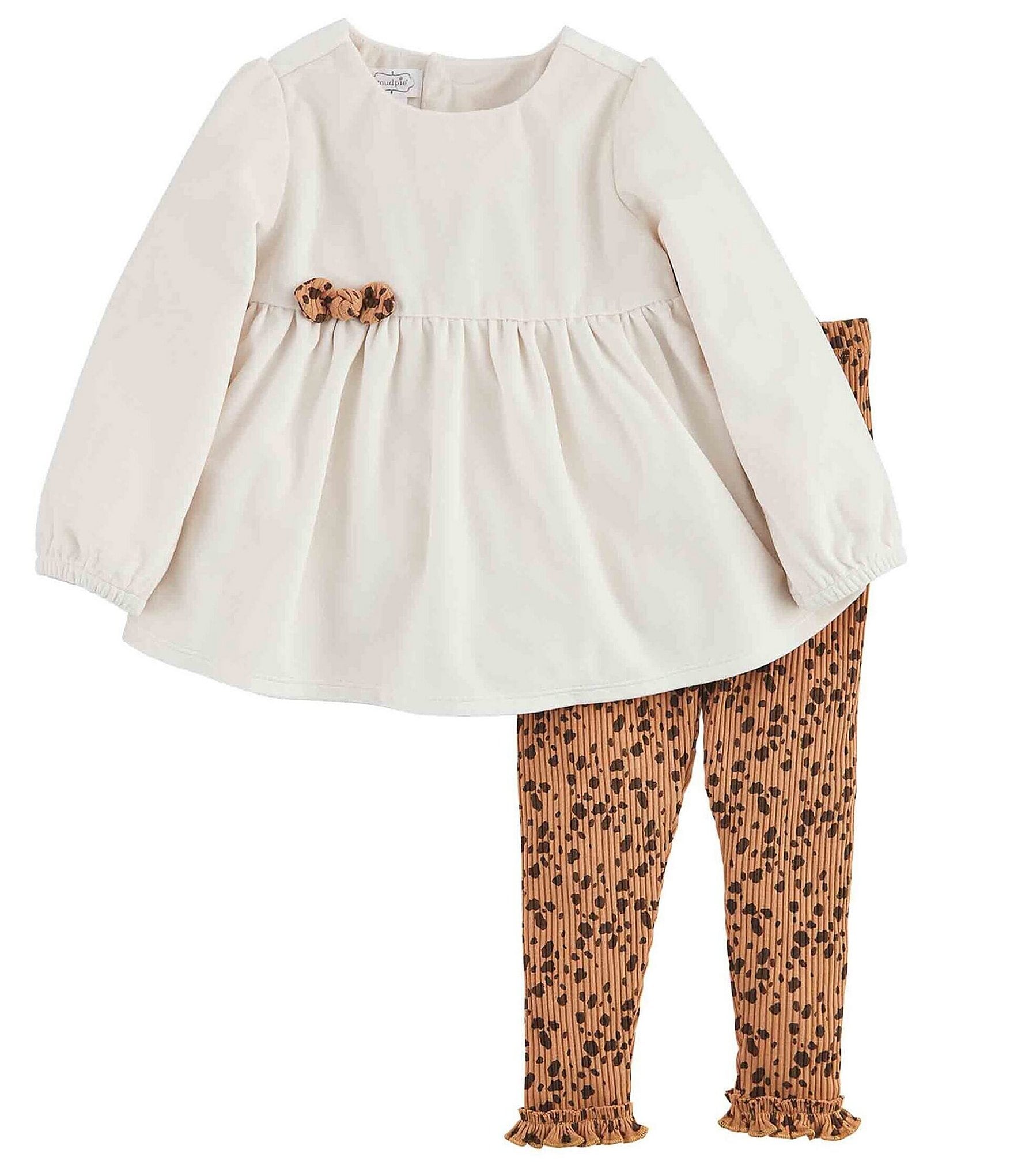 Full-Length Rib-Knit Leggings for Toddler Girls