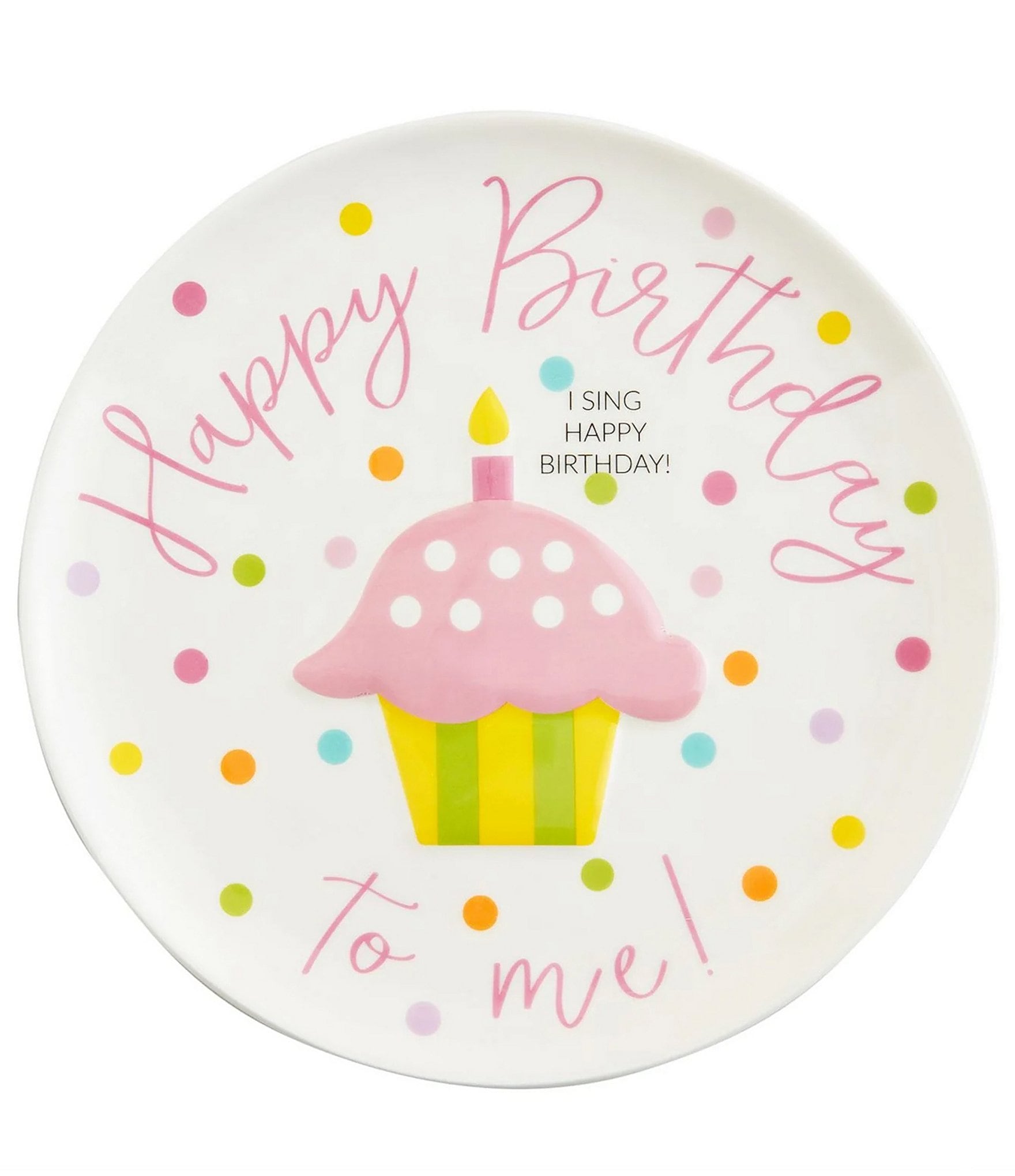 Mud Pie Baby Girls Birthday Girl Musical Plate