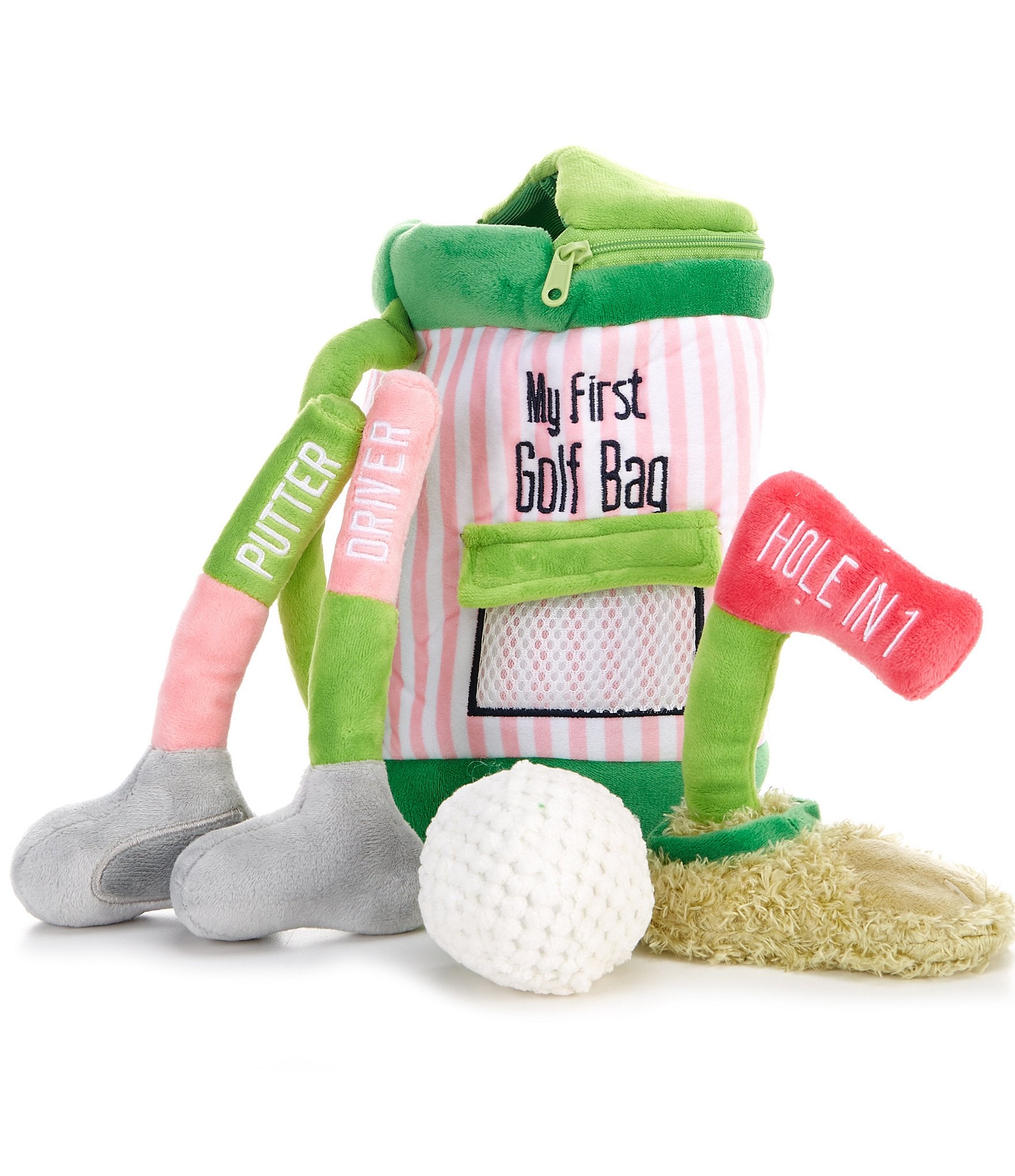 Mud Pie Baby Girls Golf Plush 5-Piece Set