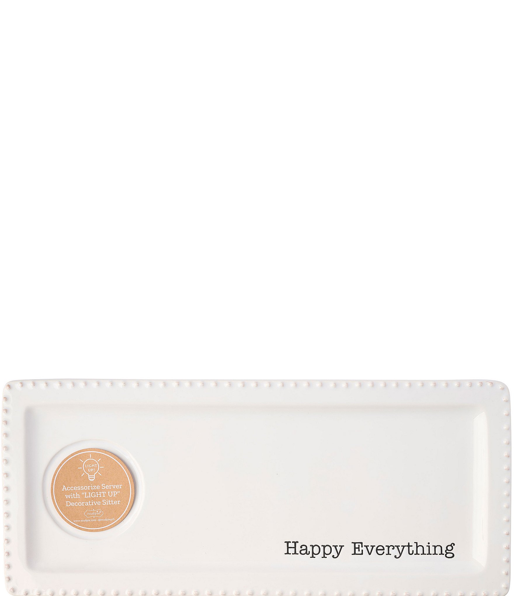 Mud Pie Mr & Mrs Hostess Tray Set main image 0