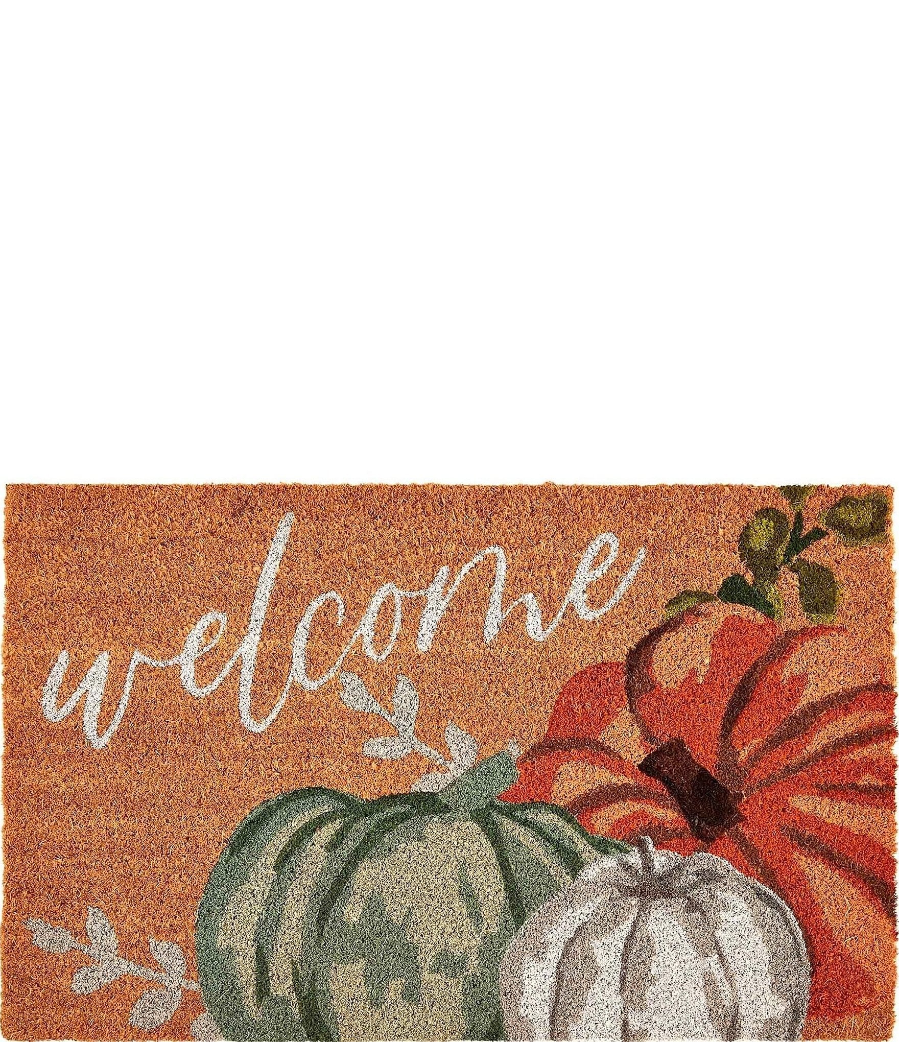 Mud Pie Festive Fall Collection Welcome Doormat | Dillard's