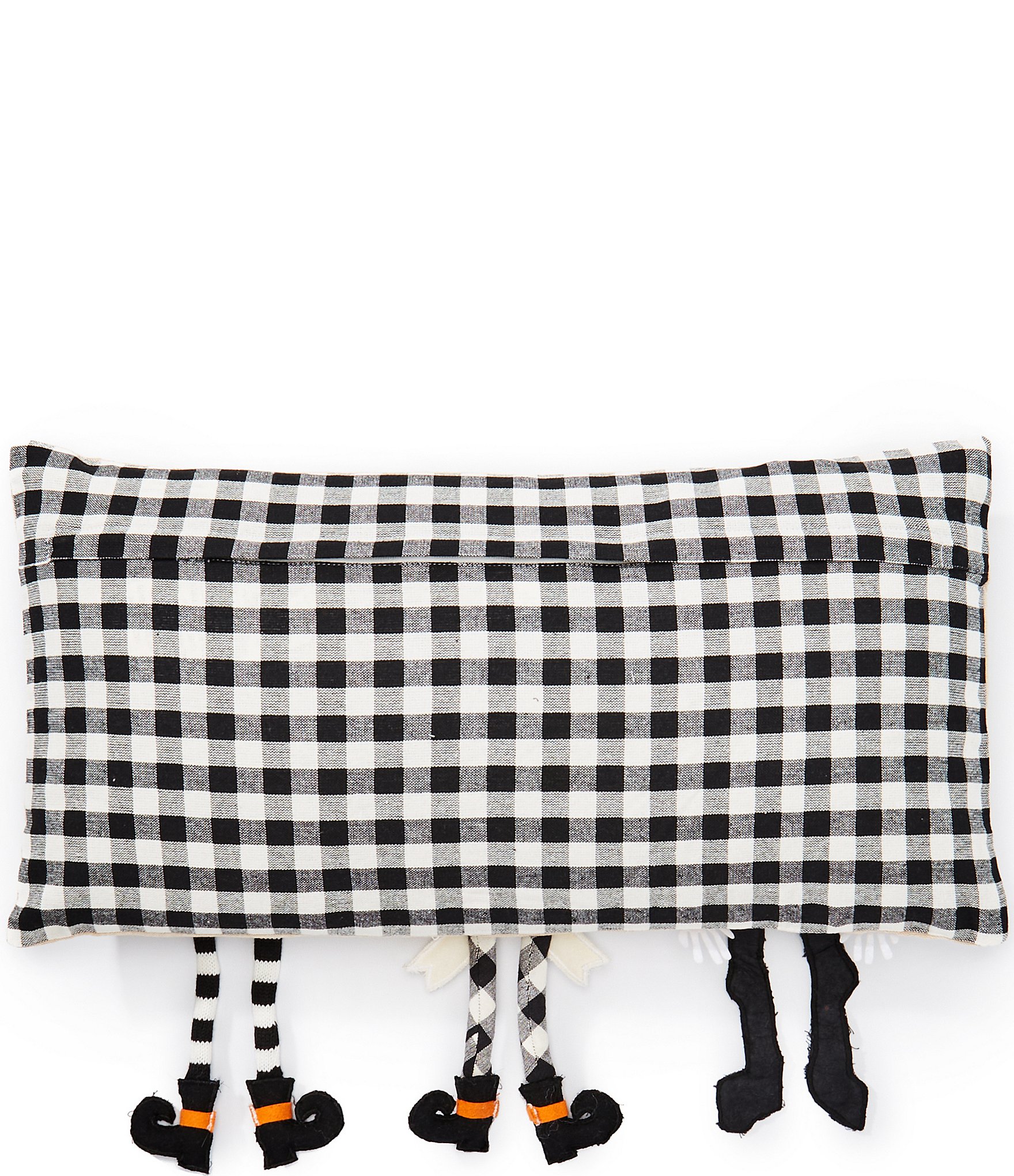 Mud Pie Halloween Collection Dangle Leg Pillow