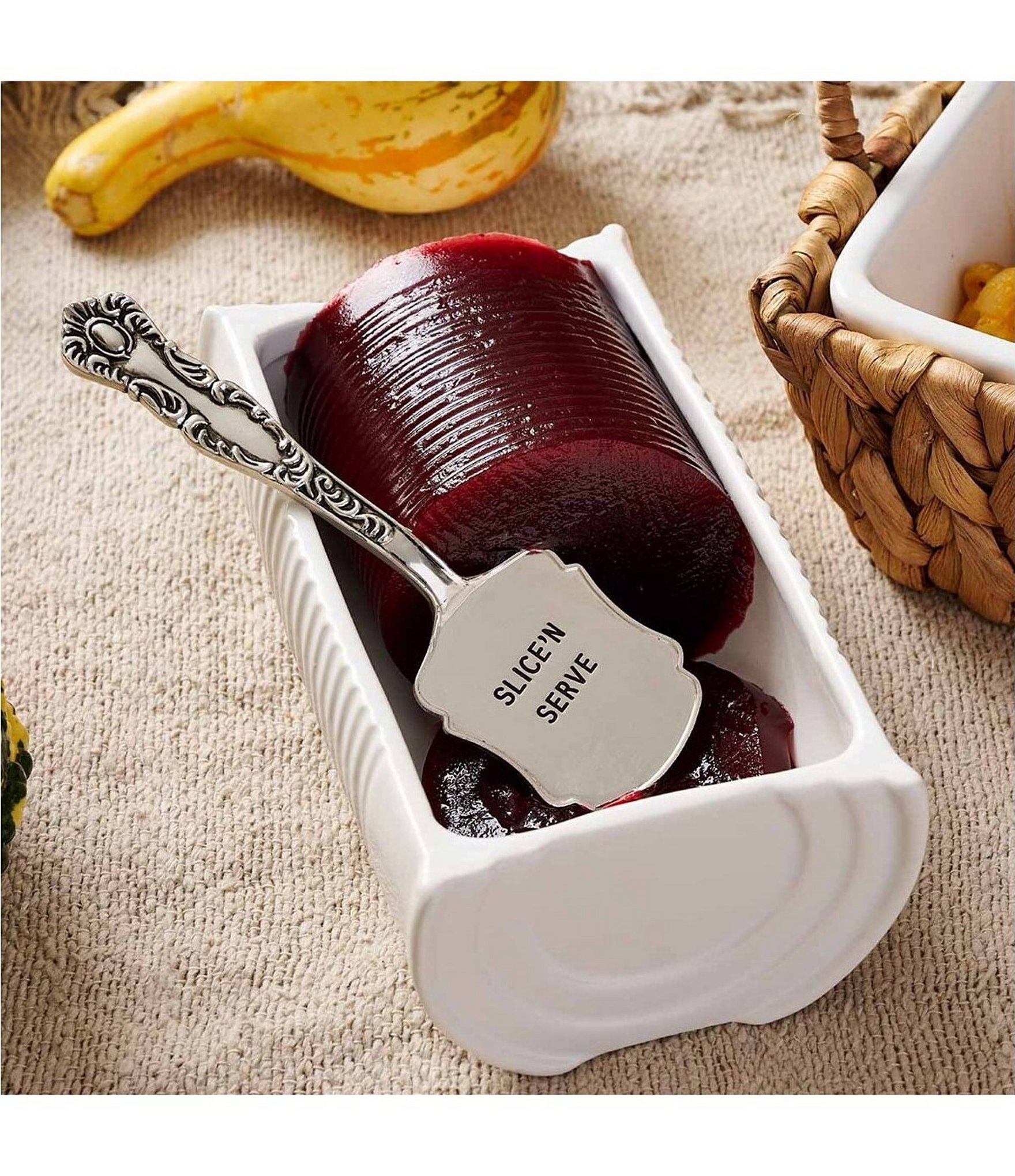 Mud Pie Harvest Can-berry Dish Set