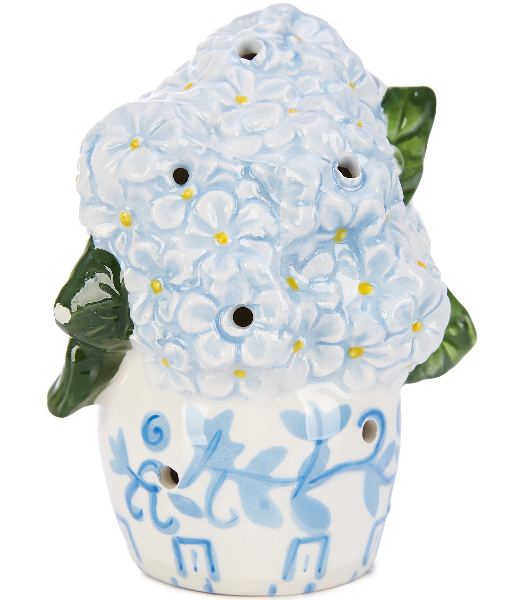 Mud Pie Hydrangea Light-up Sitter