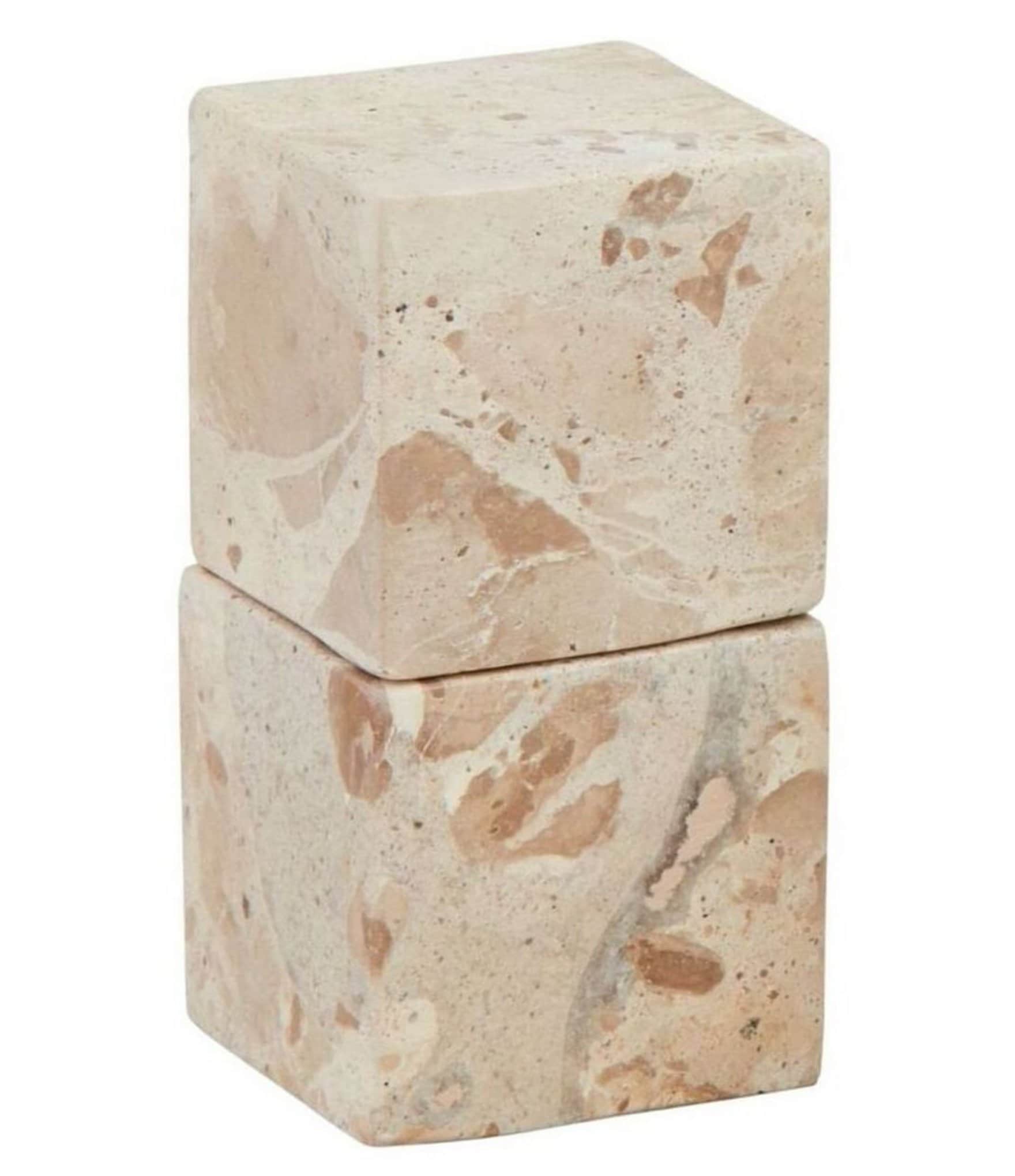 Mud Pie Westport Marble Cube Salt & Pepper Set | Dillard's