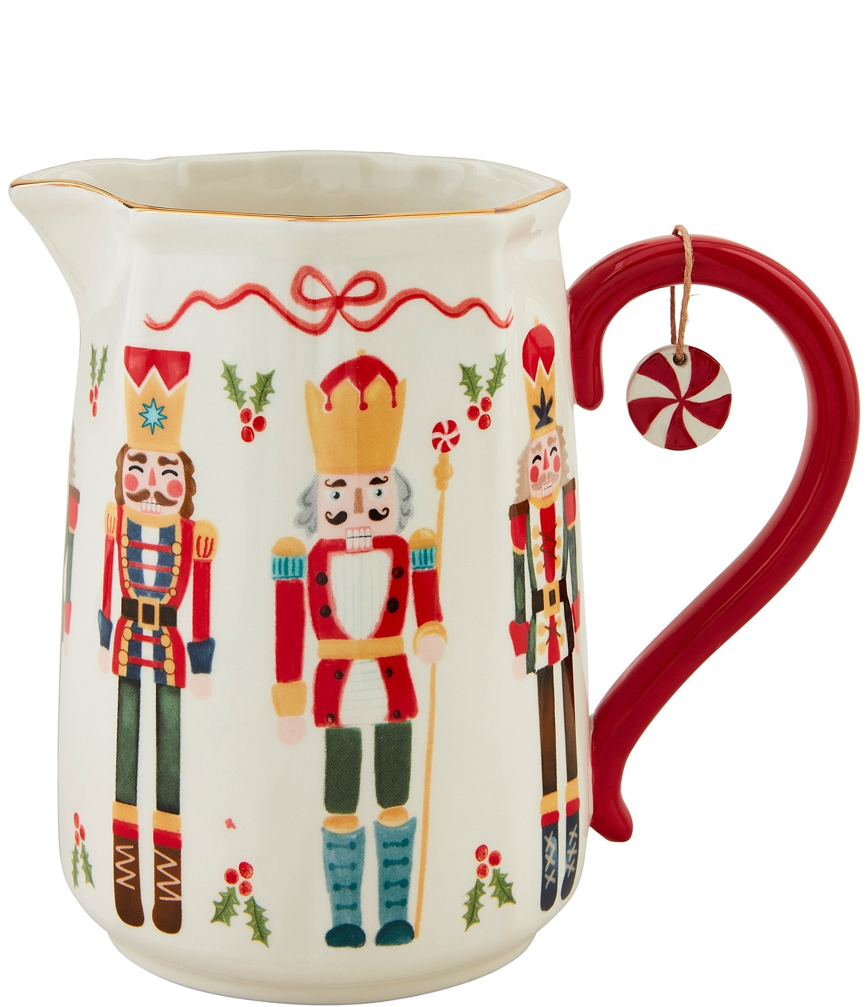 Mud Pie Winter Wonderland Nutcracker Pitcher | Dillard's