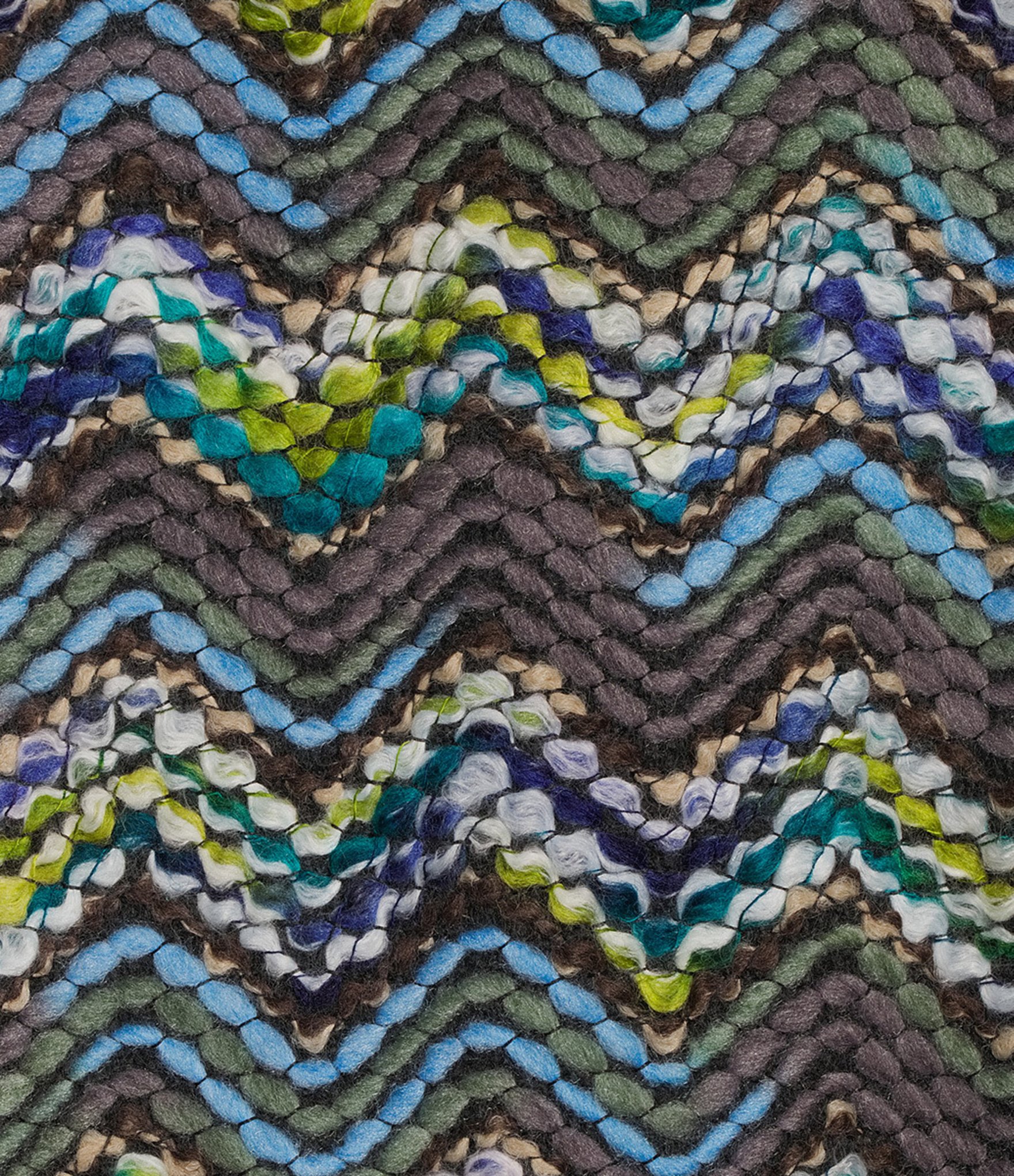 Multiples Chevron Embroidered Point Collar Long Cuffed Sleeve Button Front Shacket