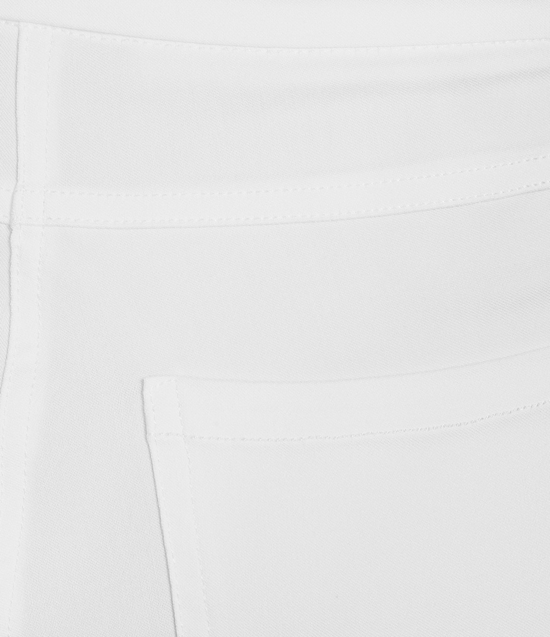 Multiples Solid Twill Braided Hem Pull-On Pants