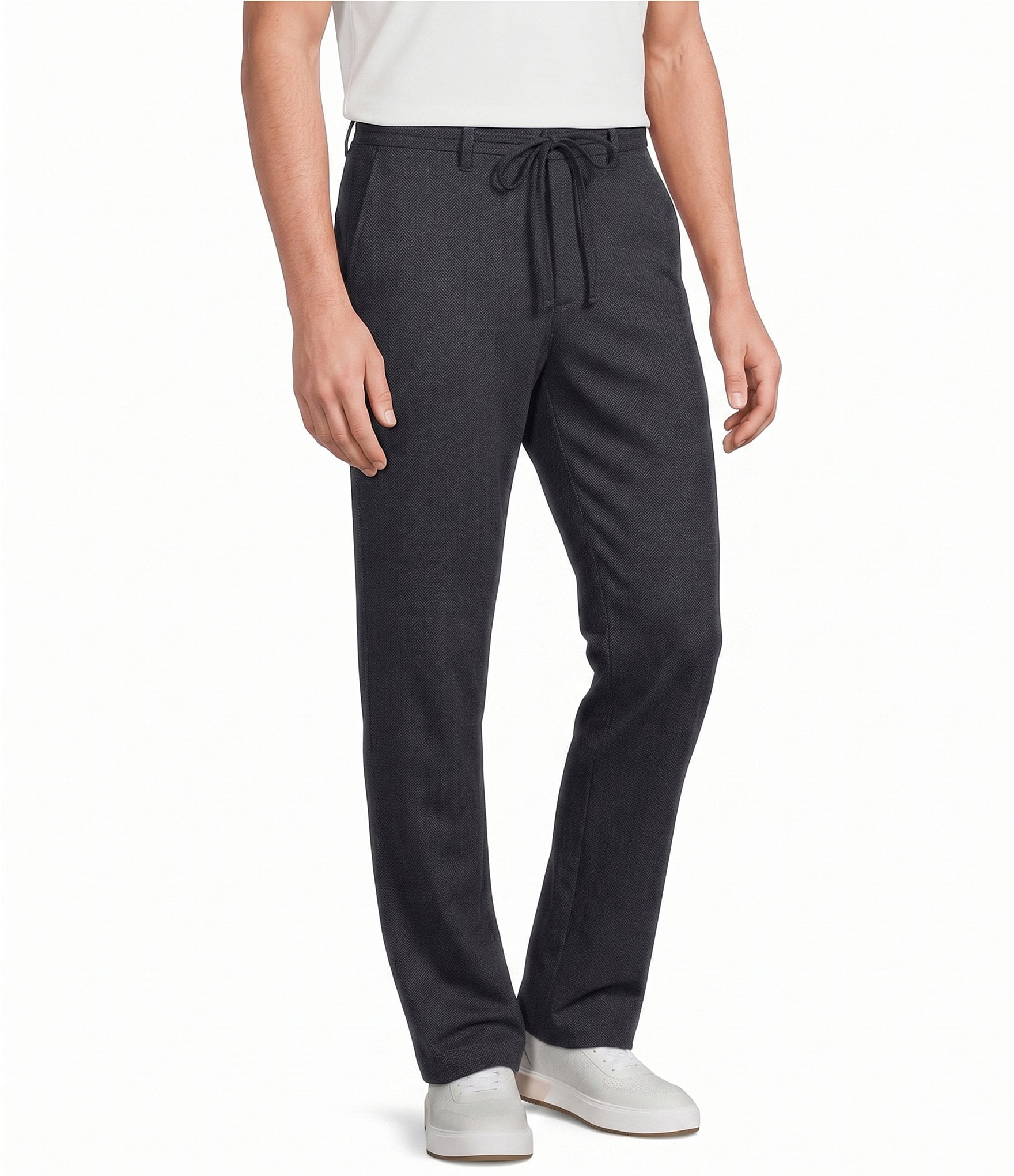 Murano Alex Slim Fit Drawstring Knit Pants