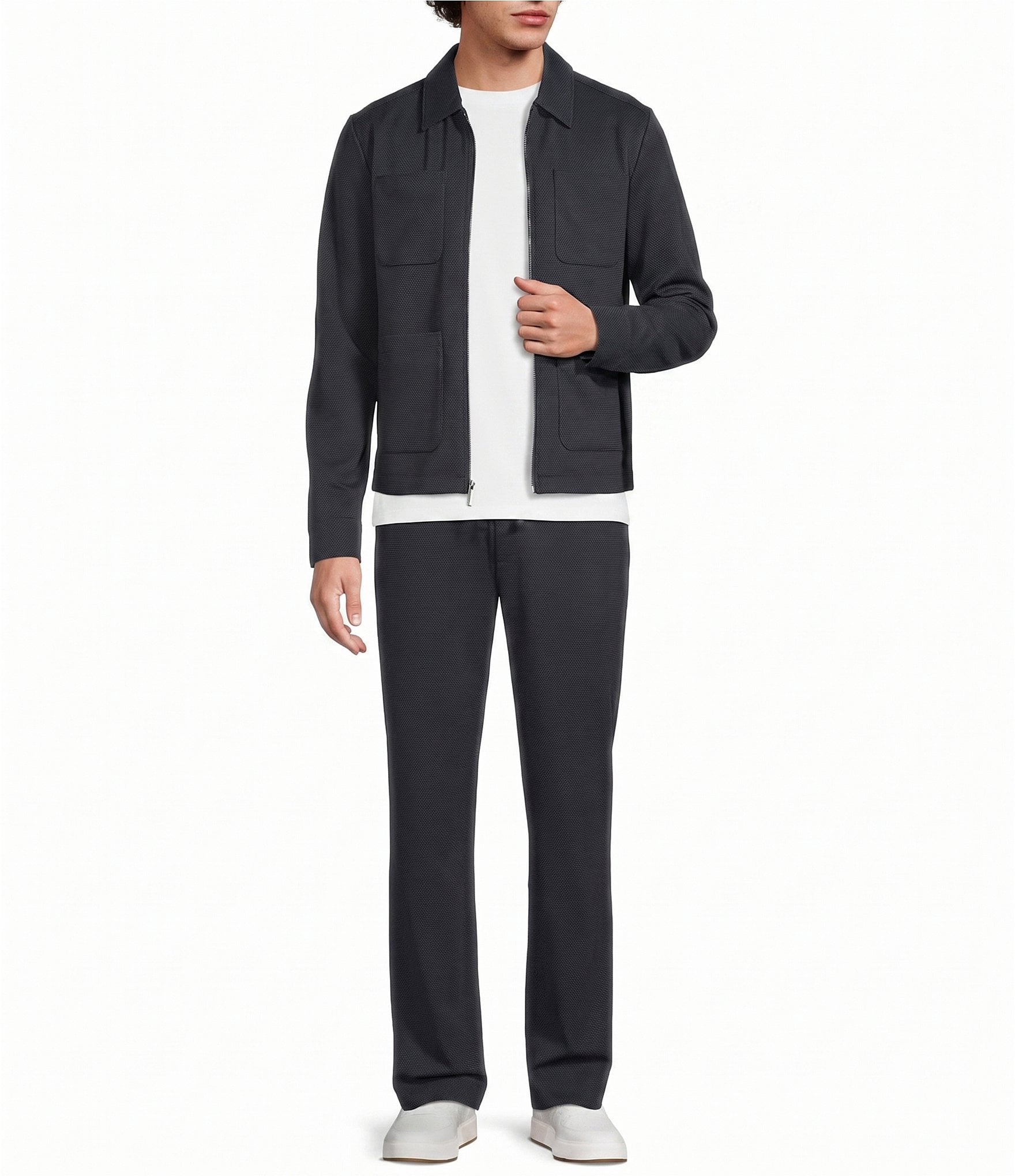 Murano Alex Slim Fit Drawstring Knit Pants