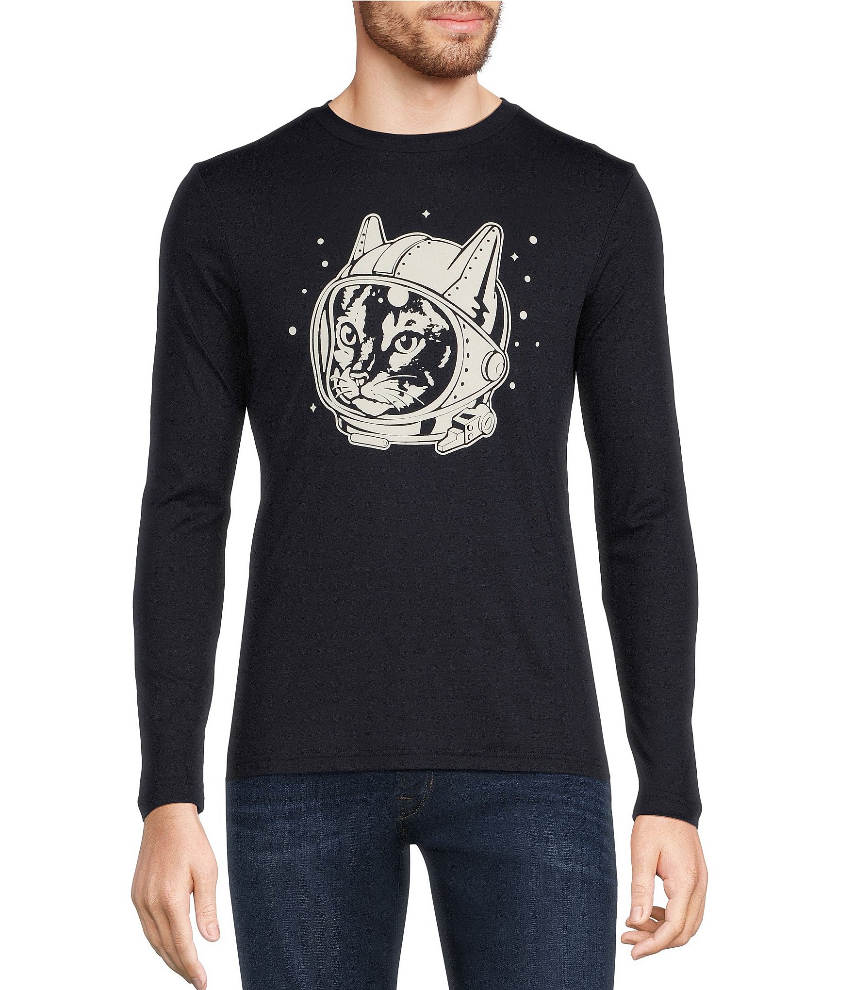 Pet T-Shirt - Astronaut Style | Art Your Cat Navy / L