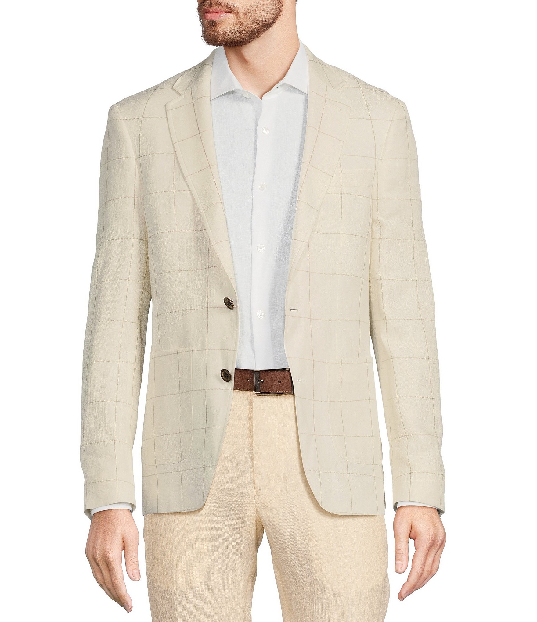 Dillards mens fashion linen suits