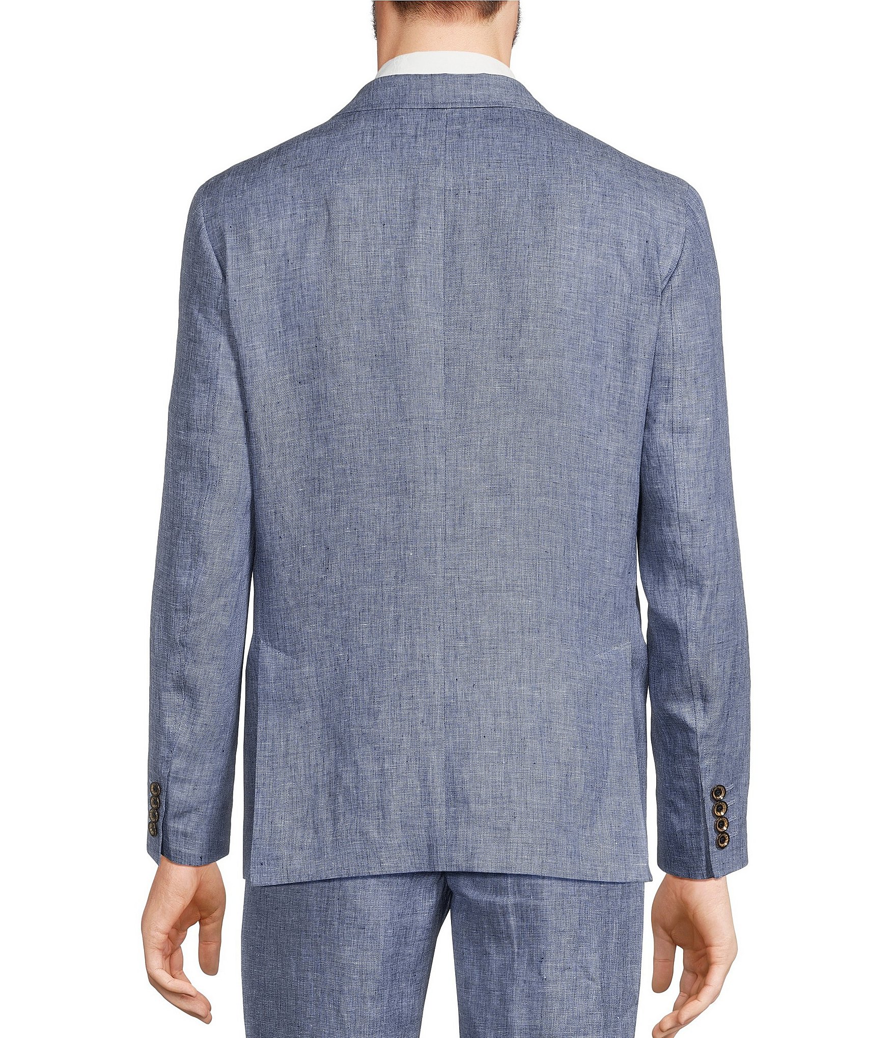 Murano Baird McNutt Linen Slim Fit Suit Separates Blazer