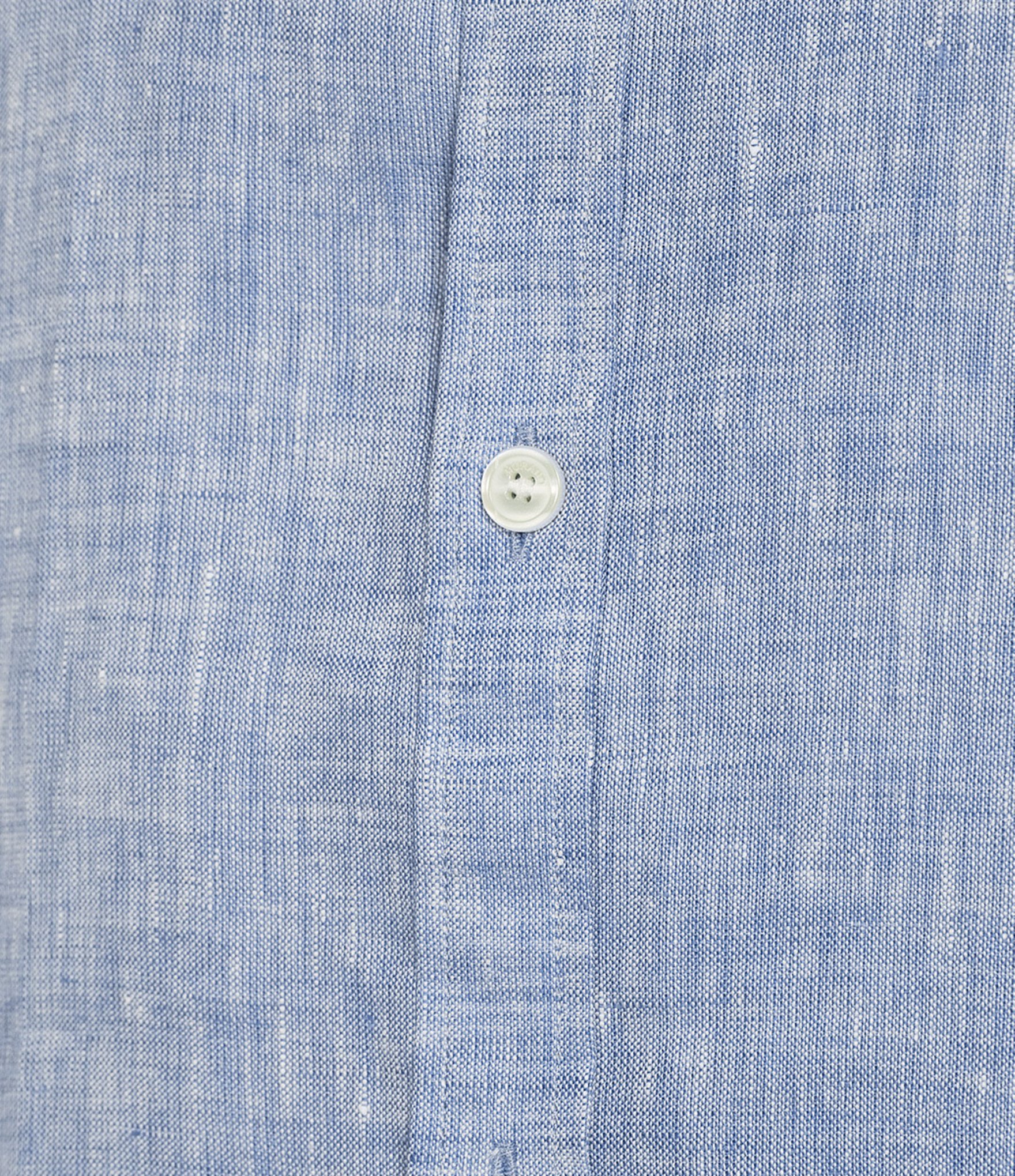 Murano Baird McNutt Linen Solid Long Sleeve Woven Shirt