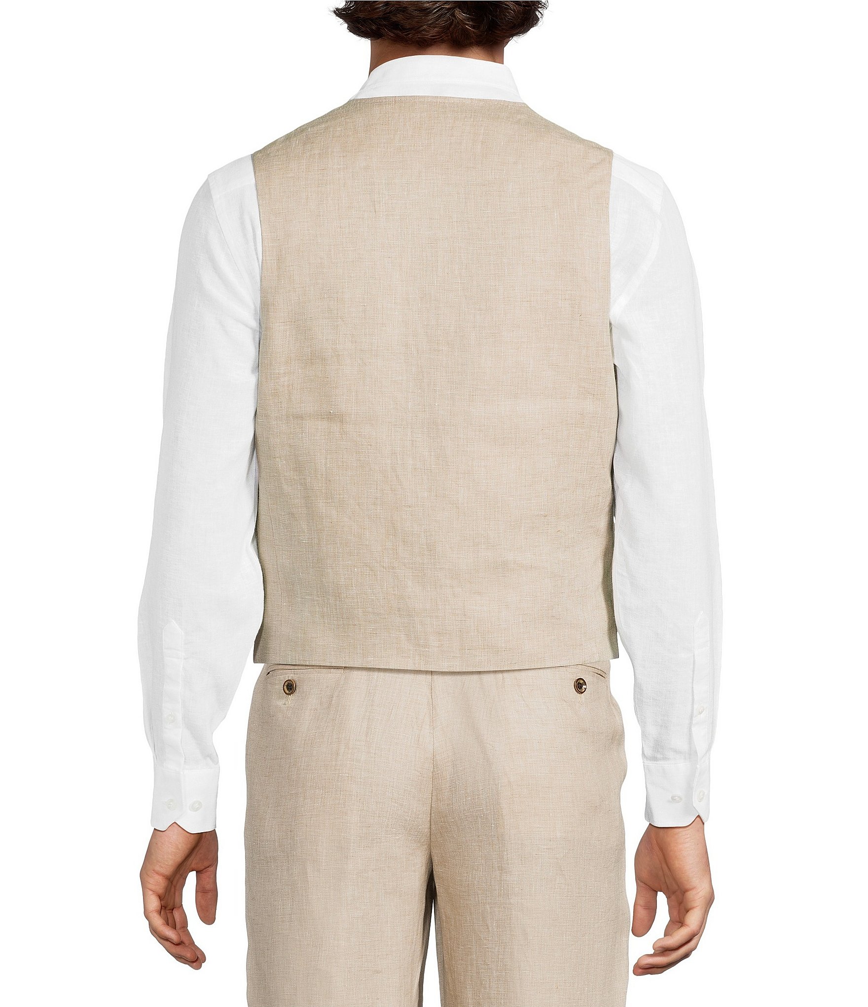 Murano Baird McNutt Suit Separates Linen Vest