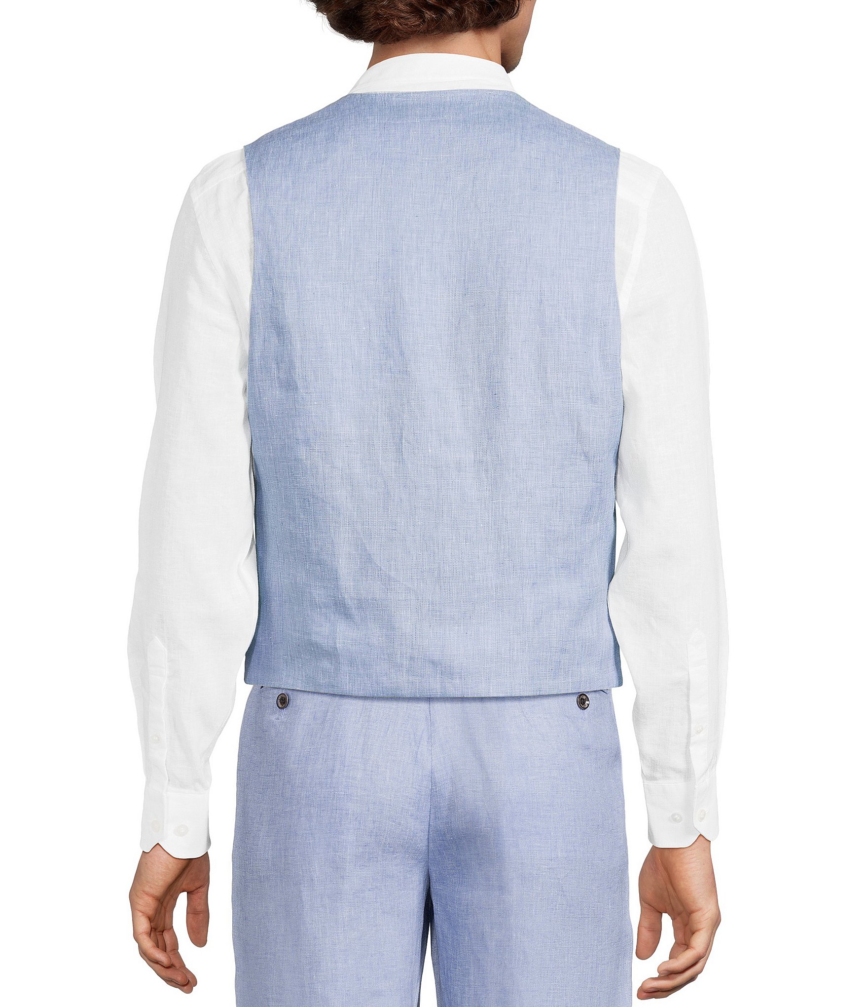 Murano Baird McNutt Suit Separates Linen Vest