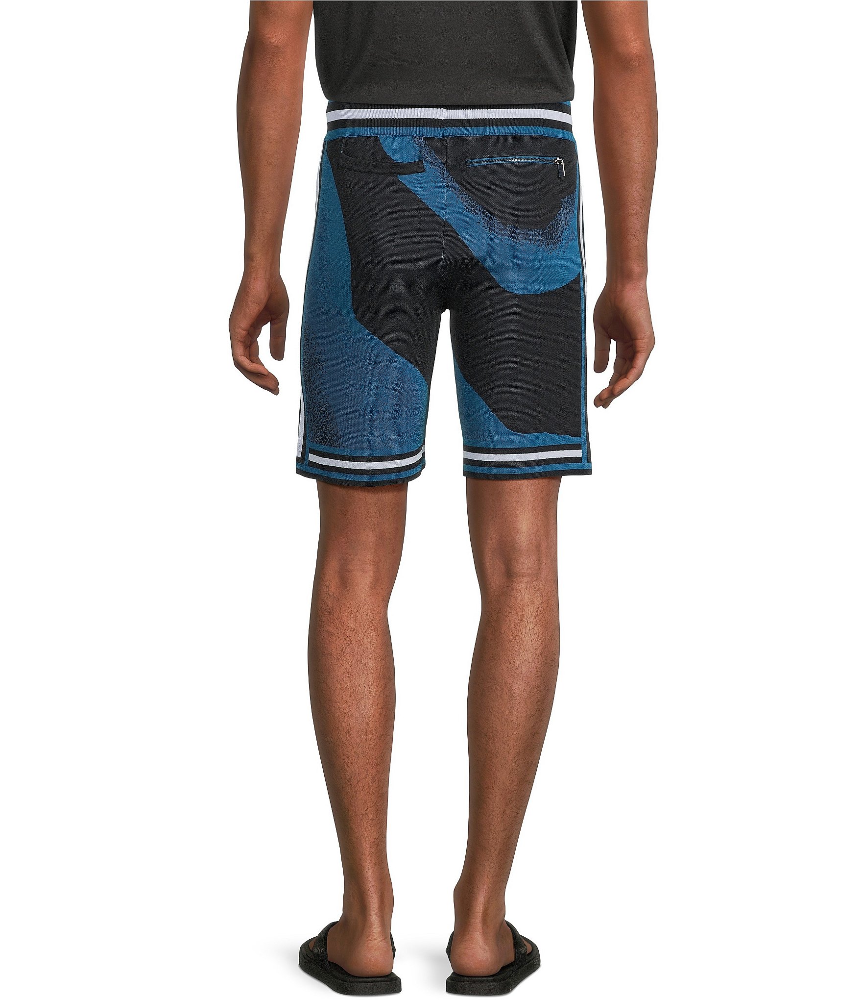 Murano Big & Tall Interdimensional Collection Heat Map Jacquard 8#double; Inseam Shorts