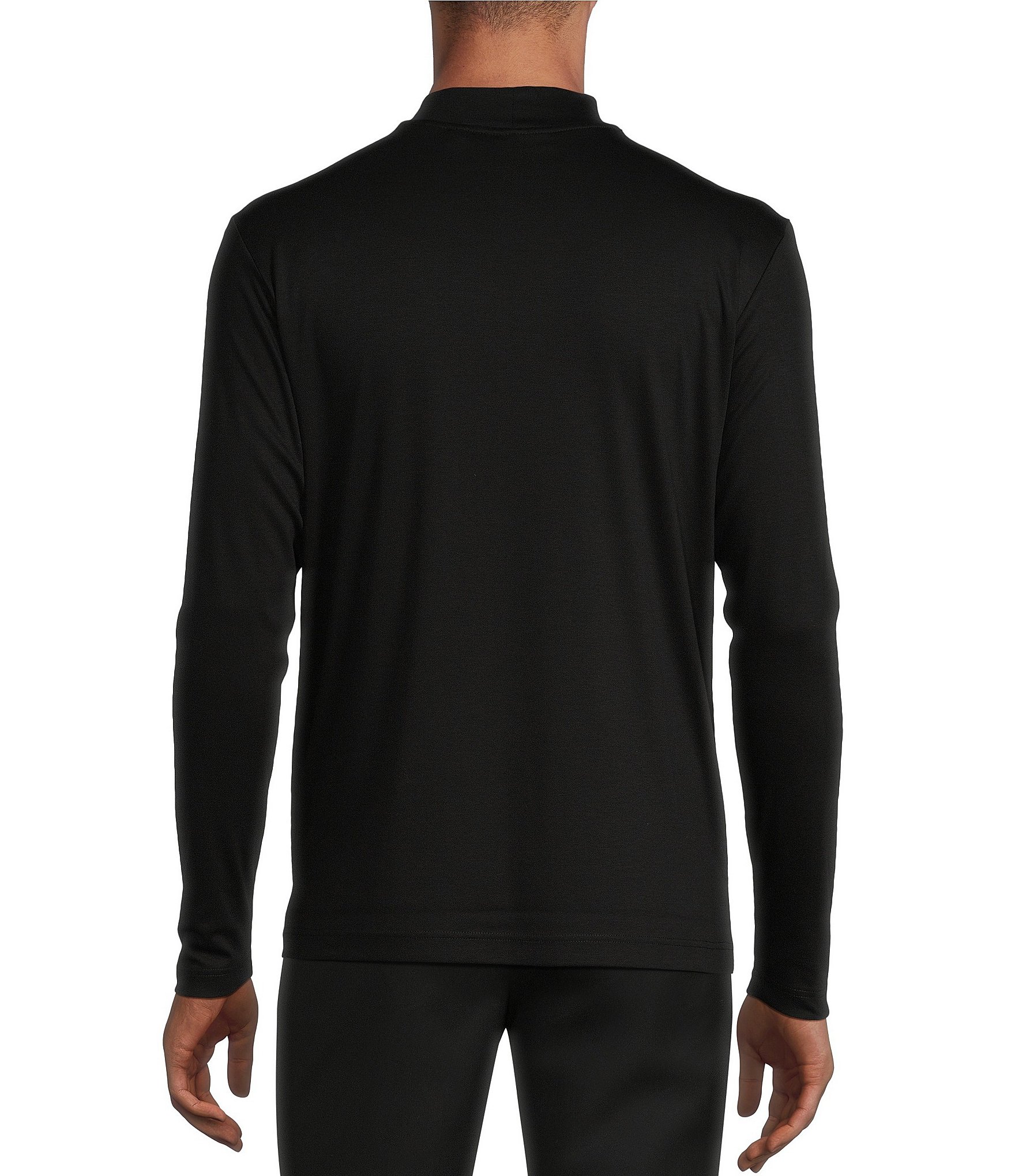 Murano Big & Tall Liquid Luxury Collection Long Sleeve Mock Neck Pullover