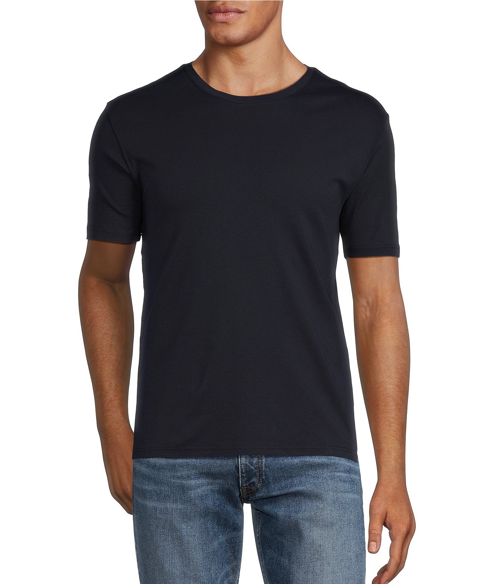 Murano Big & Tall Liquid Luxury Interlock Short Sleeve T-Shirt