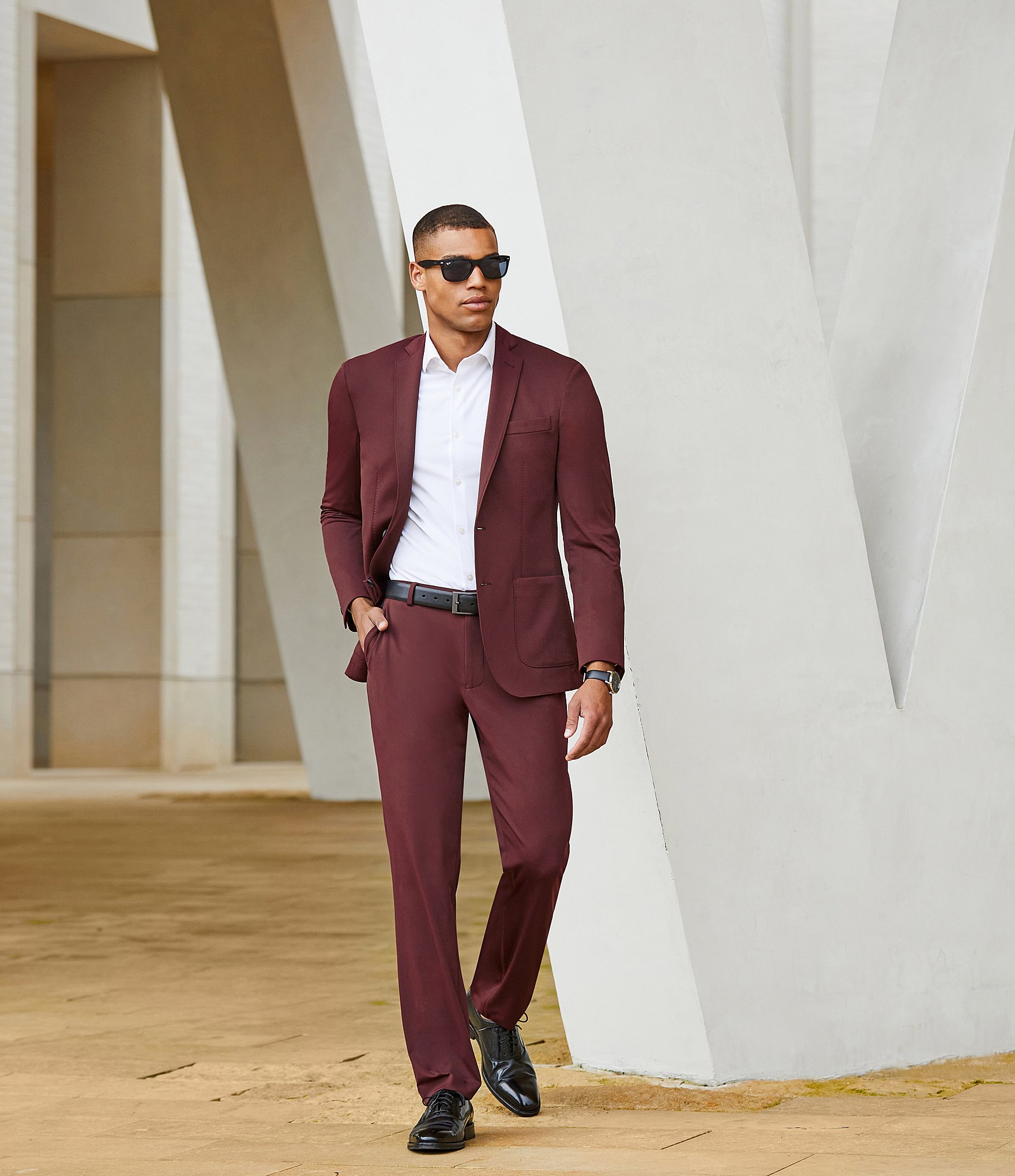 Murano Big & Tall Slim-Fit Performance Stretch Suit Separates Blazer