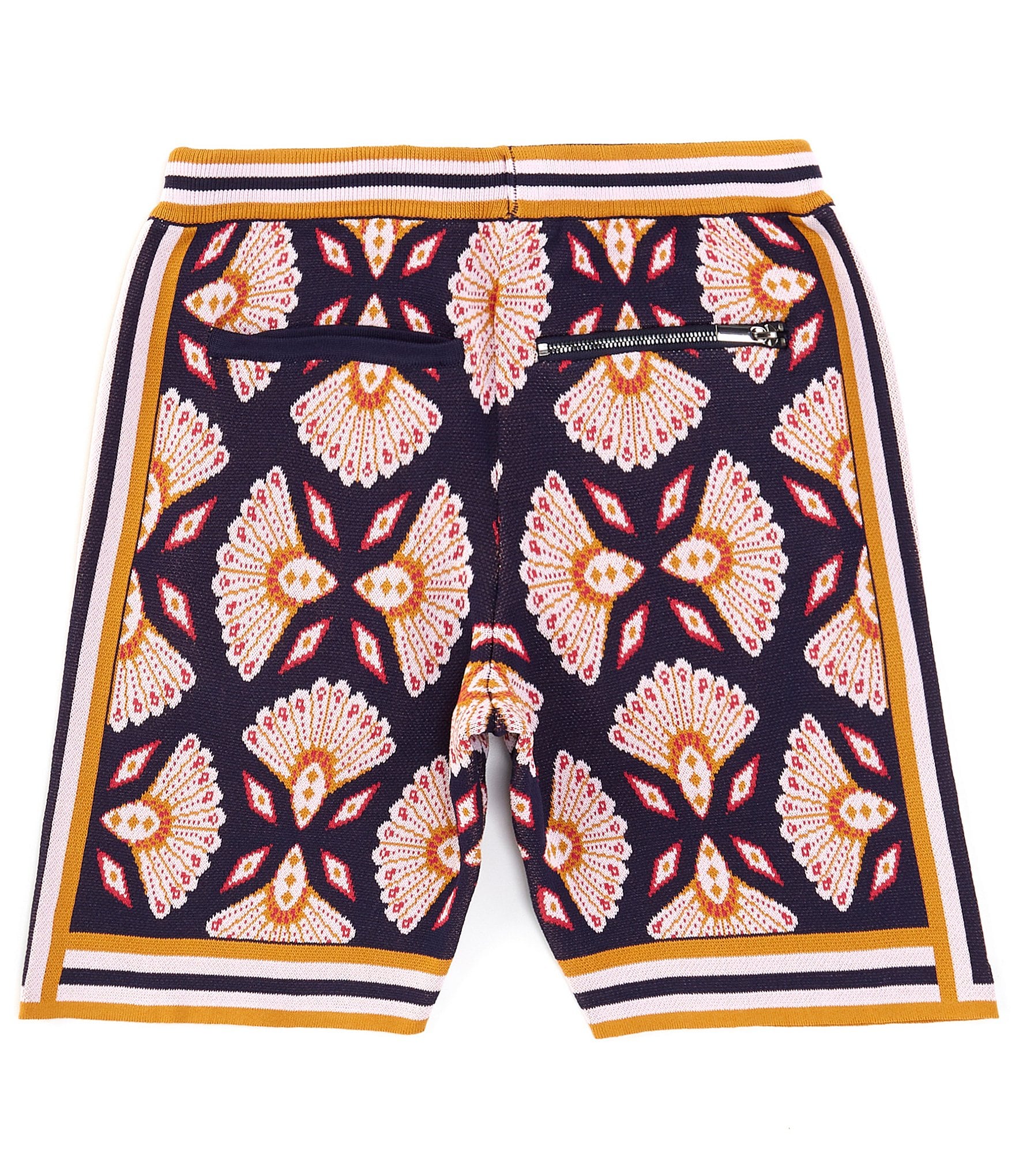 Murano Big Boys 8-20 Geo Jacquard Pull-On Shorts