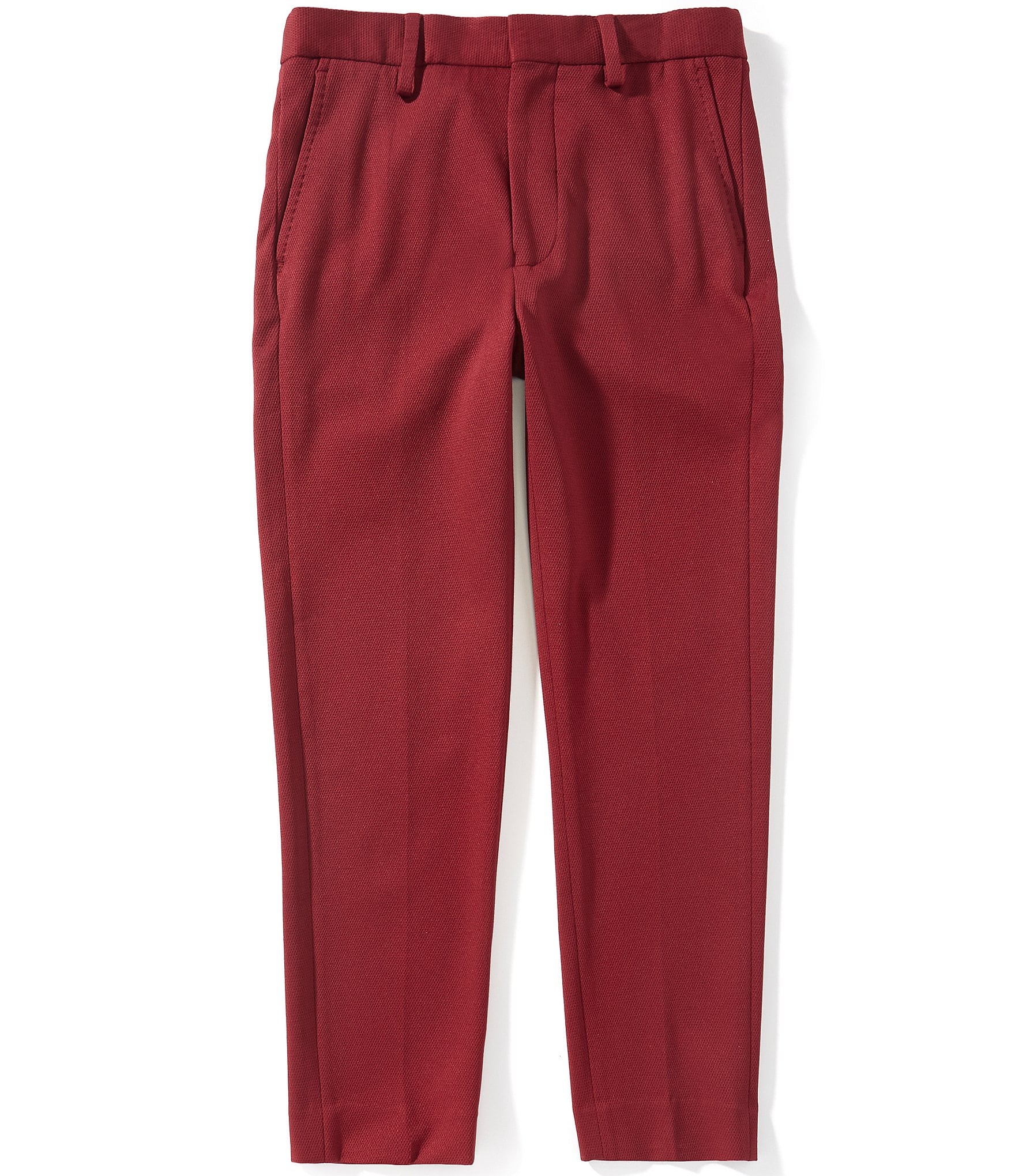Murano Big Boys Alex Slim Fit Texture Knit Dress Pants