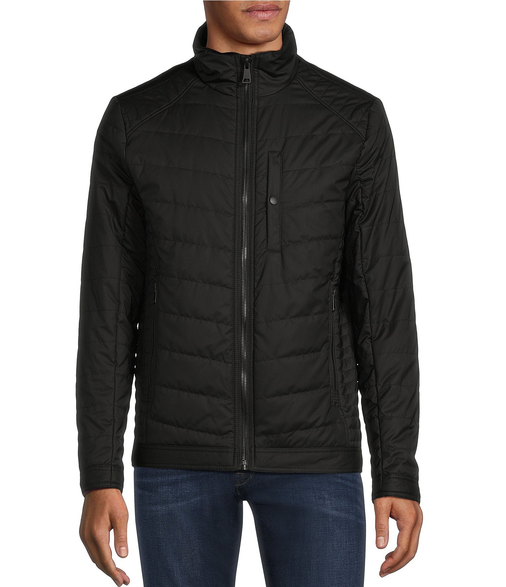 Murano Coated Quilted Jacket | Dillard's