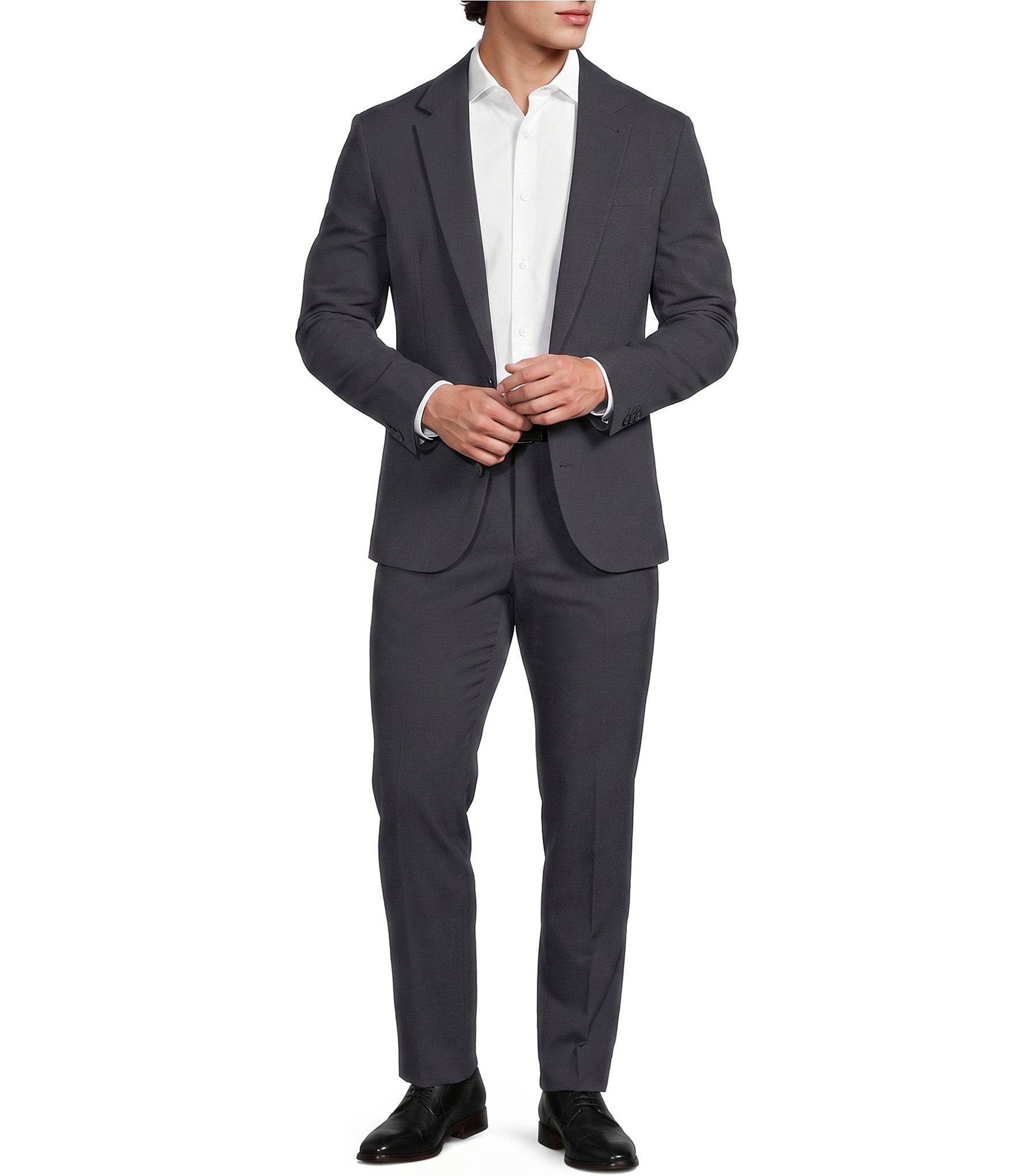 Murano Collezione Athletic Fit Performance Travel Suit Separates Jacket
