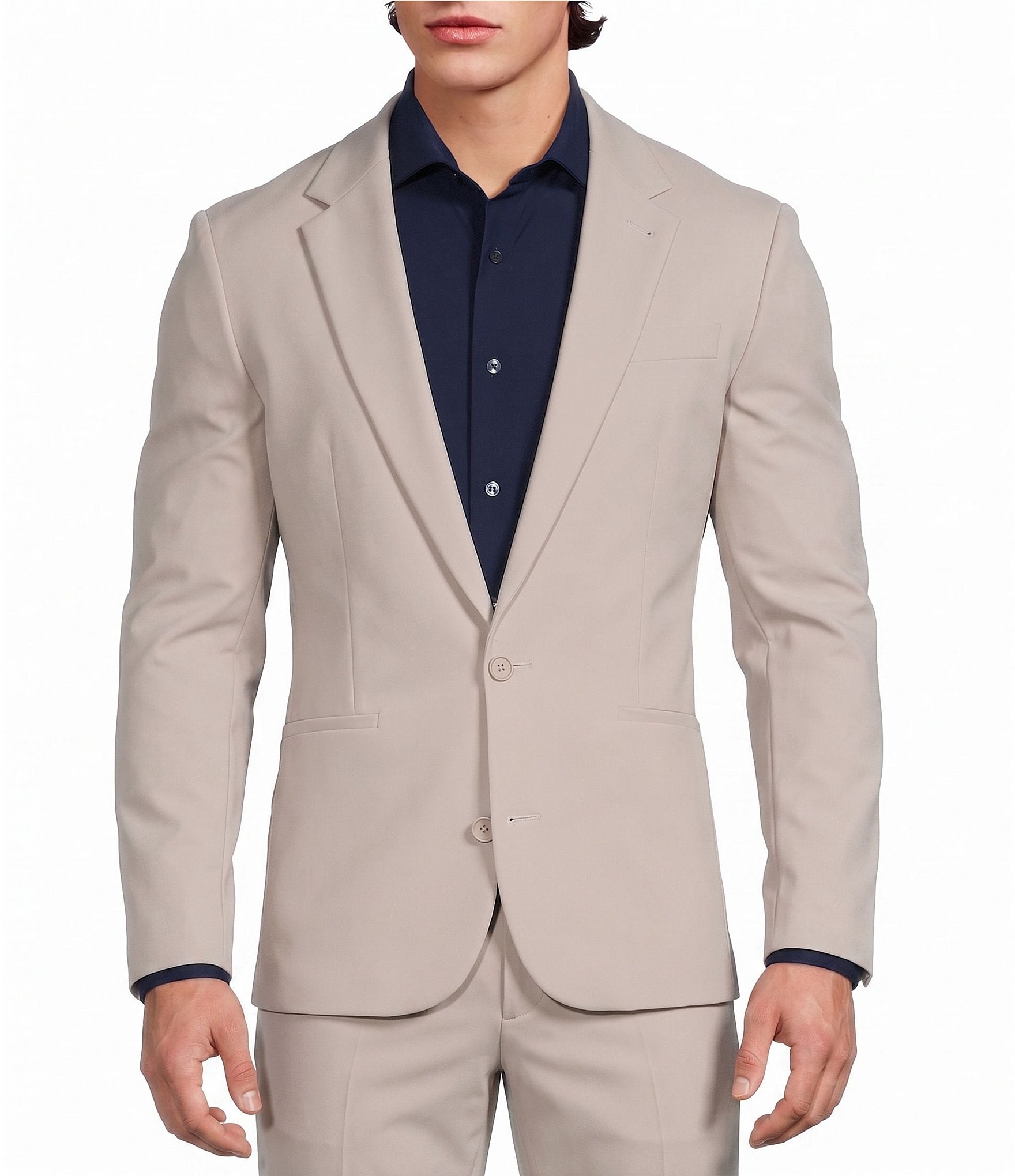 Murano Collezione Athletic Fit Performance Travel Suit Separates Jacket