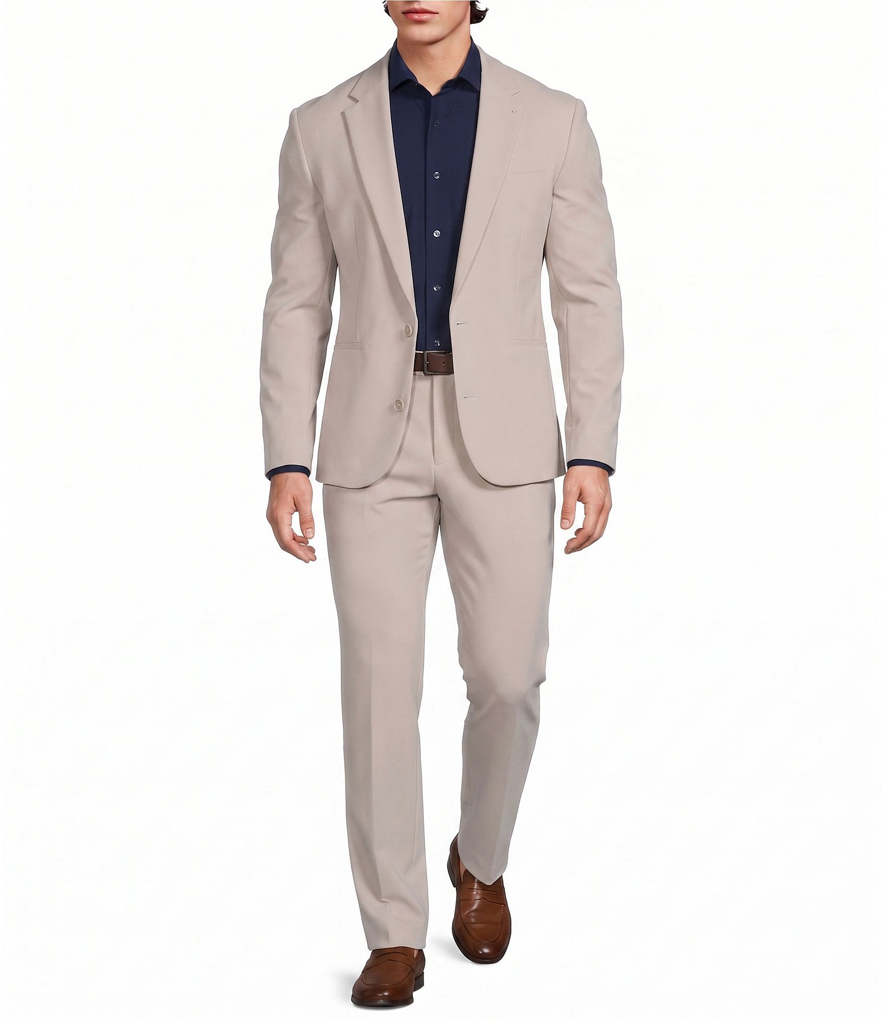 Murano Collezione Athletic Fit Performance Travel Suit Separates Jacket