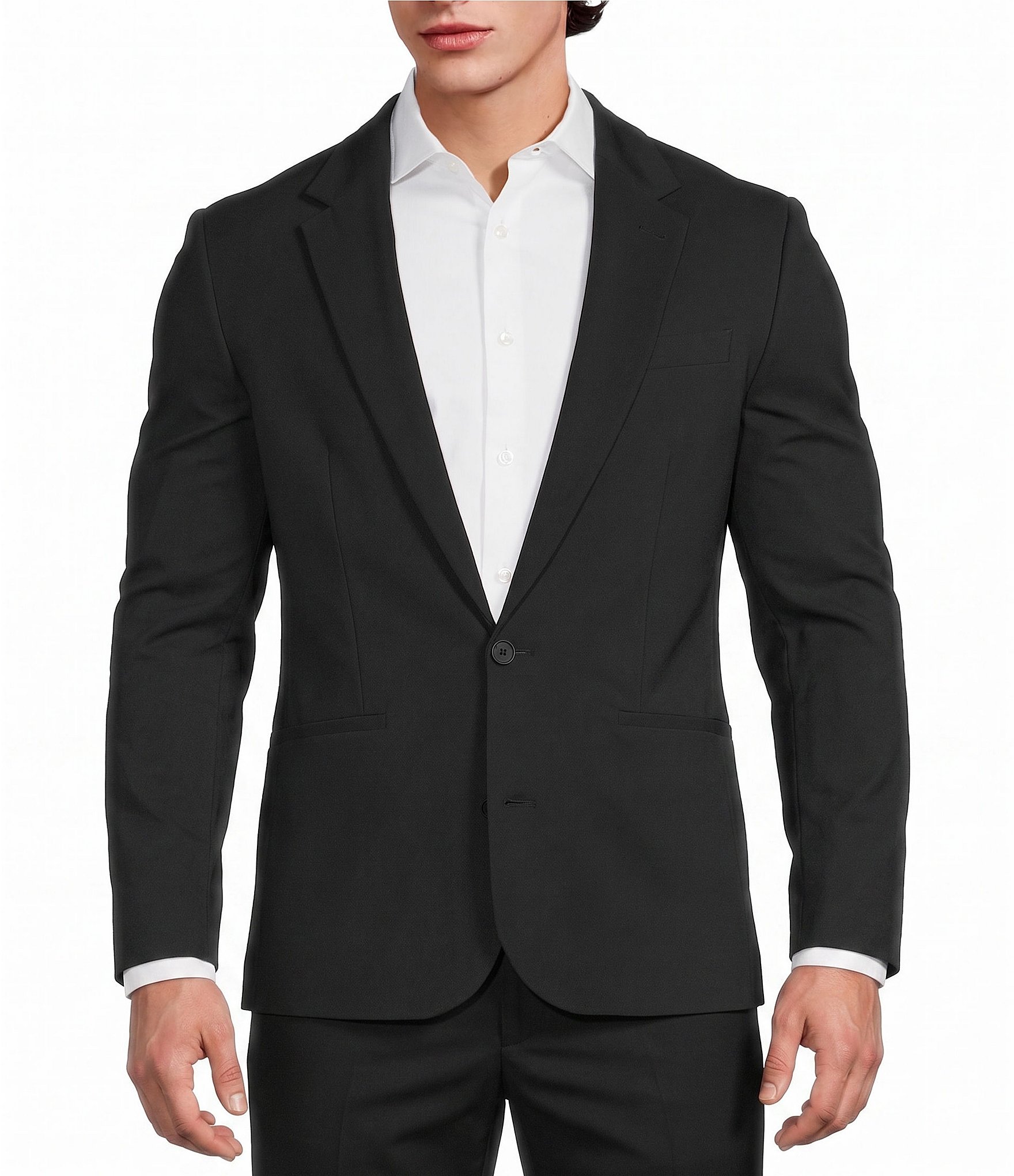 Murano Collezione Athletic Fit Performance Travel Suit Separates Jacket
