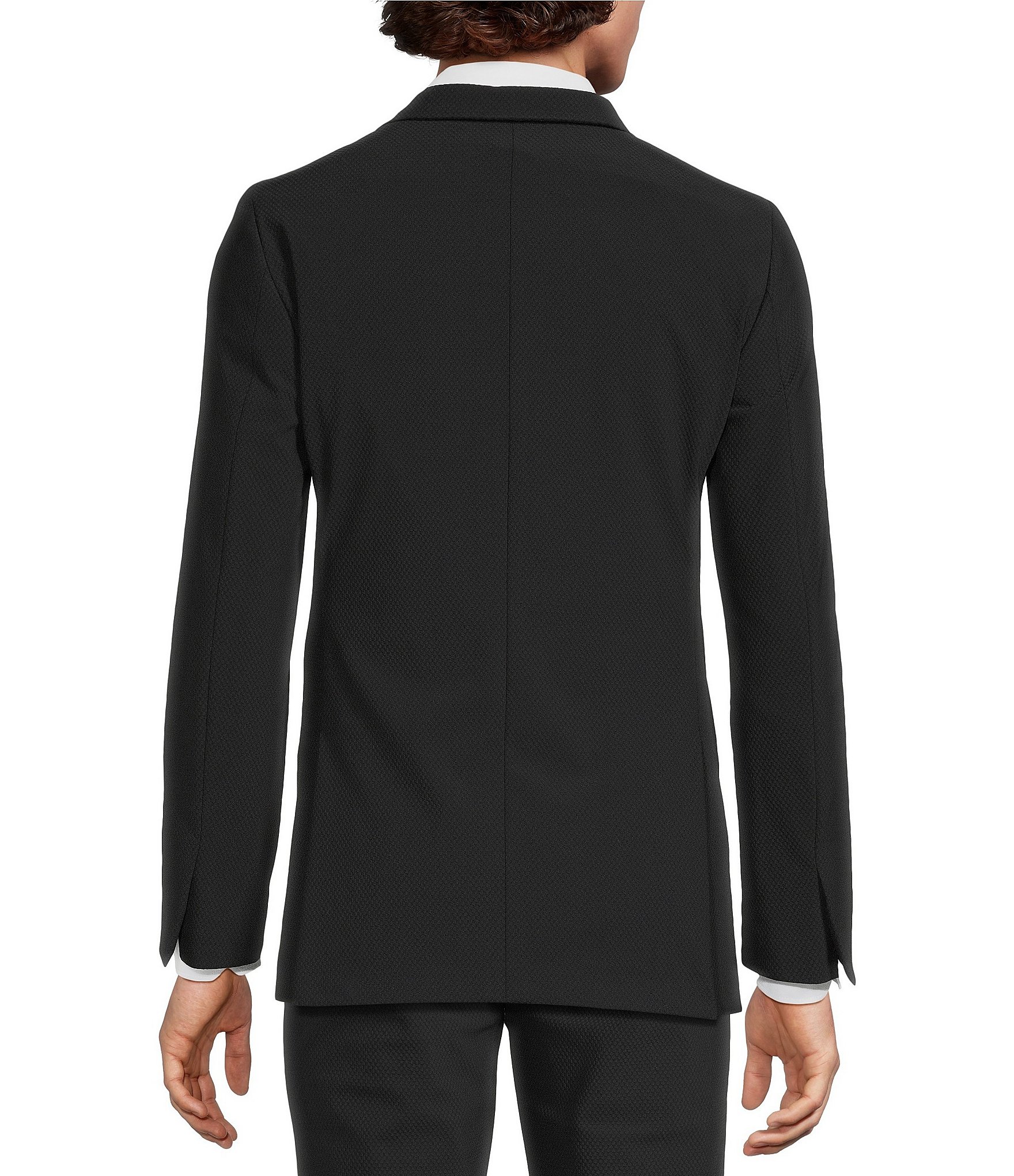 Murano Collezione Classic Fit Textured Suit Separates Blazer