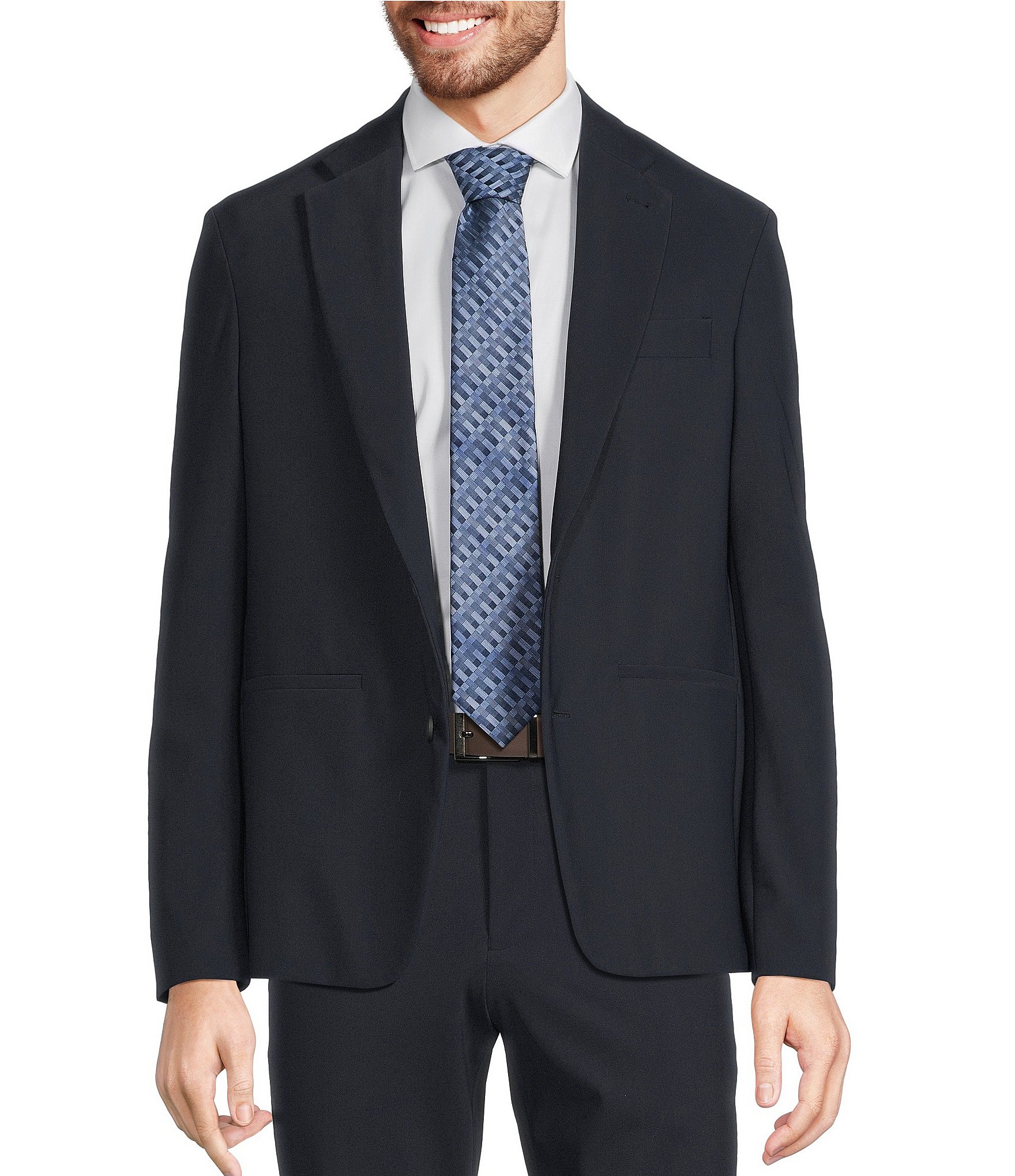 Murano Collezione Slim Fit Performance Bi-Stretch Travel Suit Separates Blazer