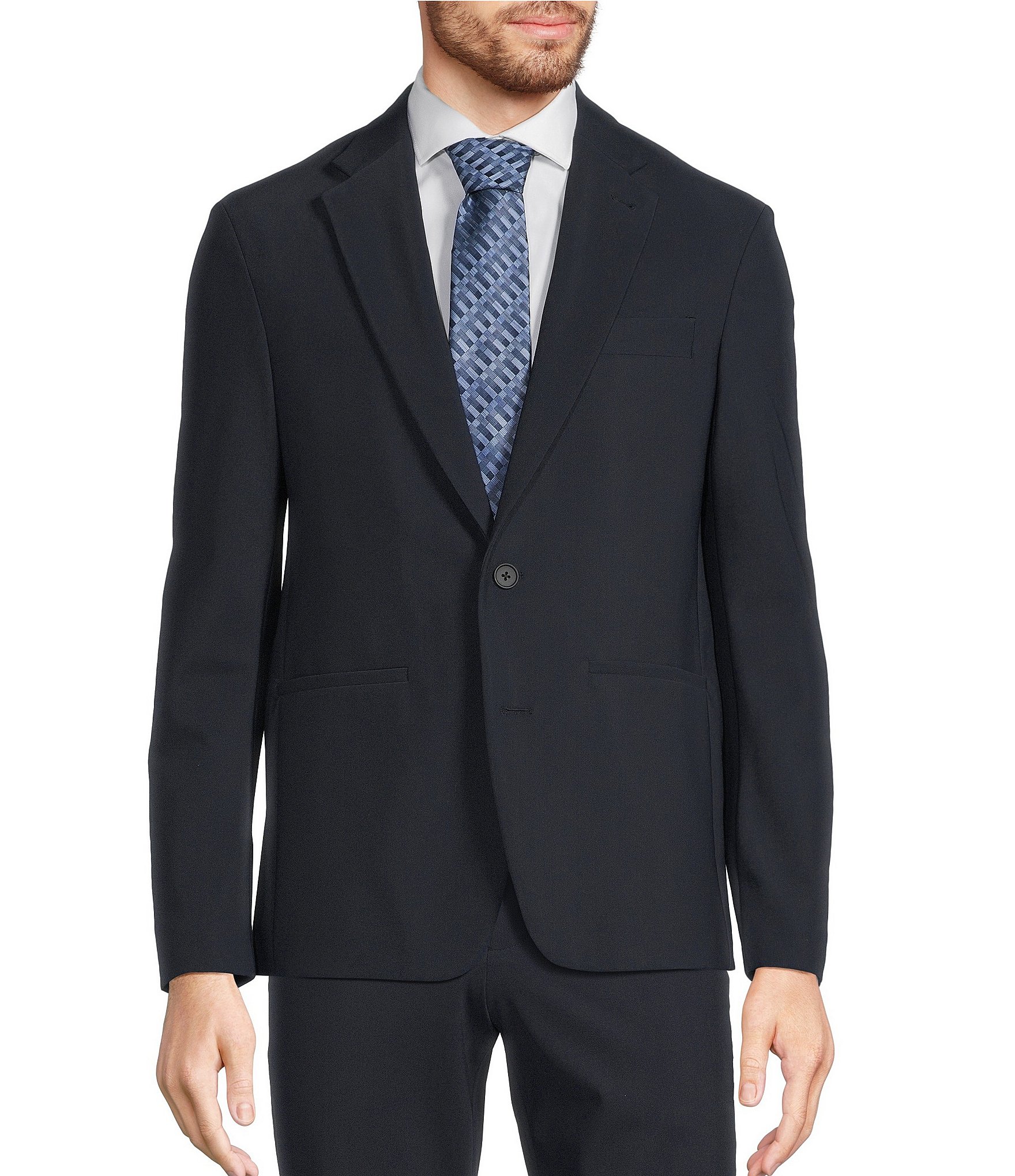 Murano Collezione Slim Fit Performance Bi-Stretch Travel Suit Separates Blazer