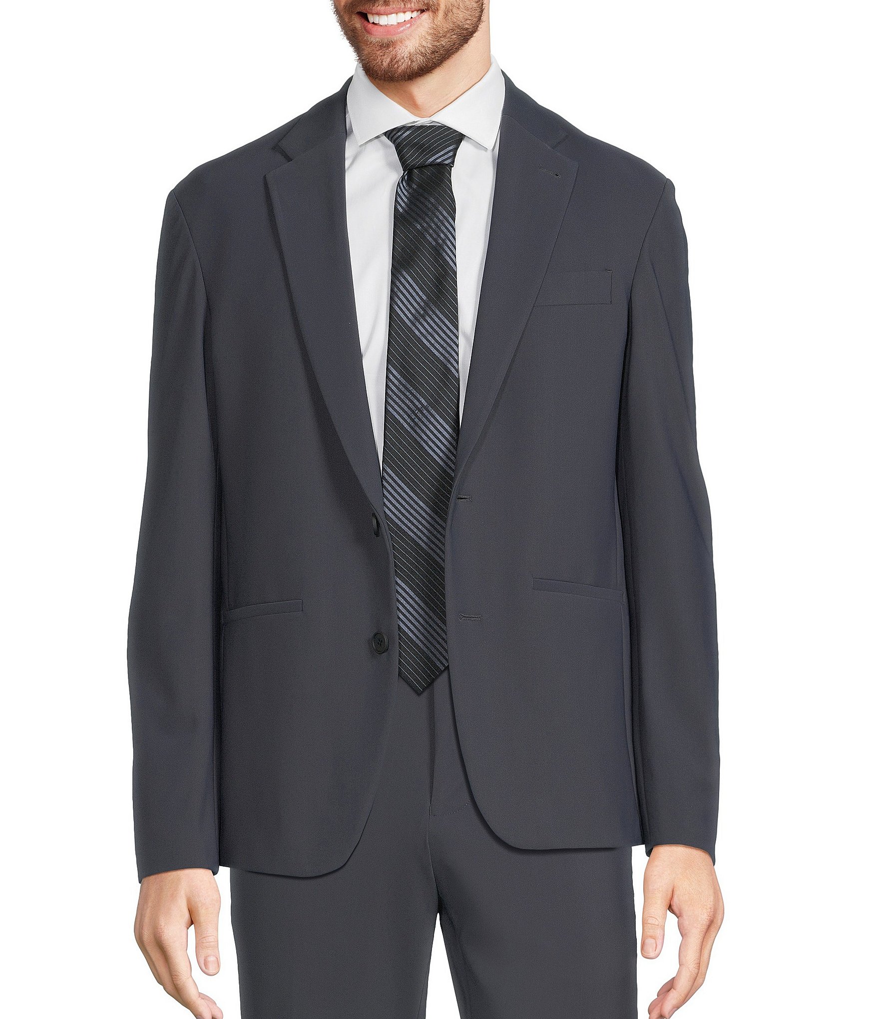Murano Collezione Slim Fit Performance Bi-Stretch Travel Suit Separates Blazer