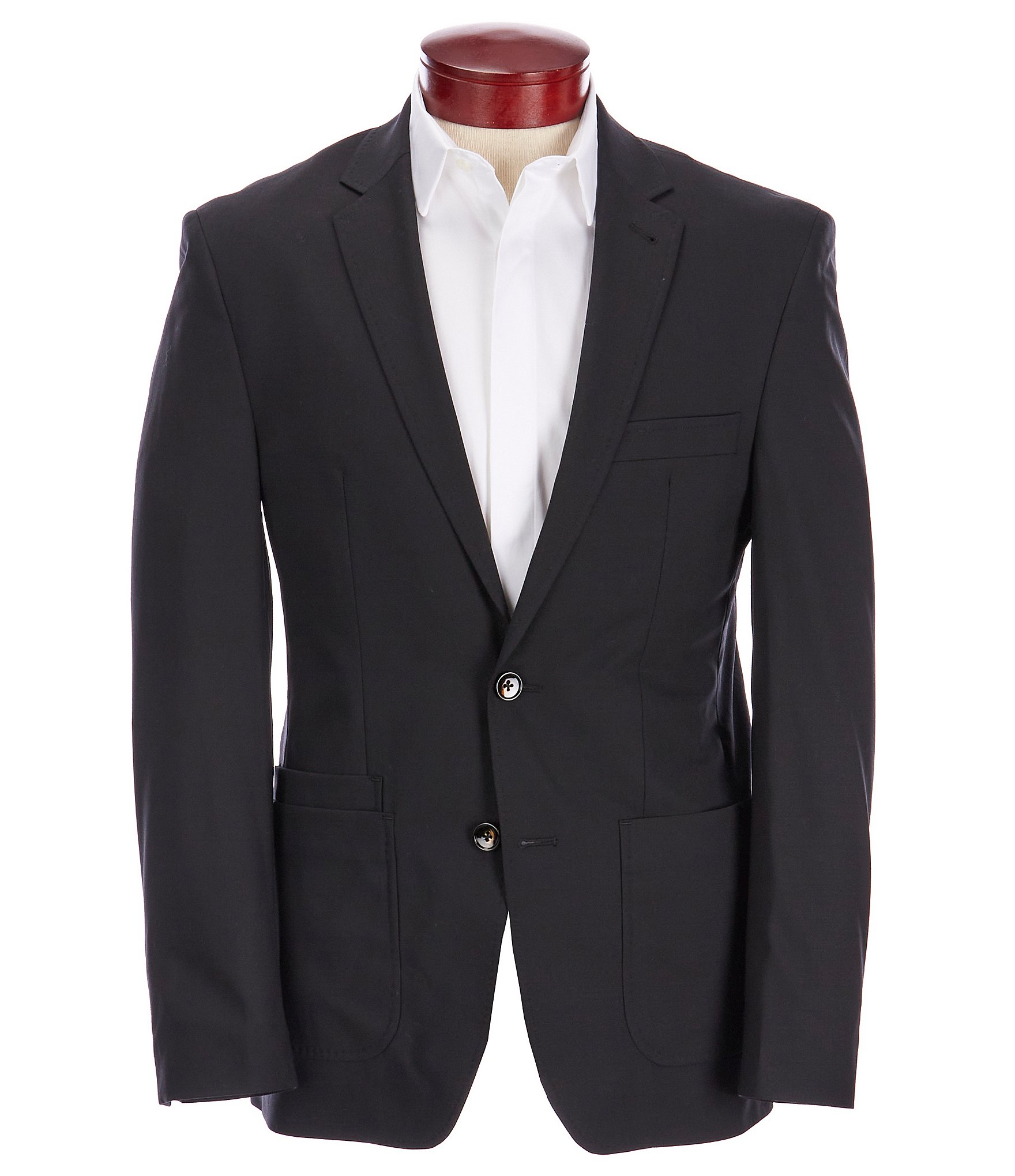 Murano Collezione Slim-Fit Performance Bi-Stretch Wool Blend Suit ...