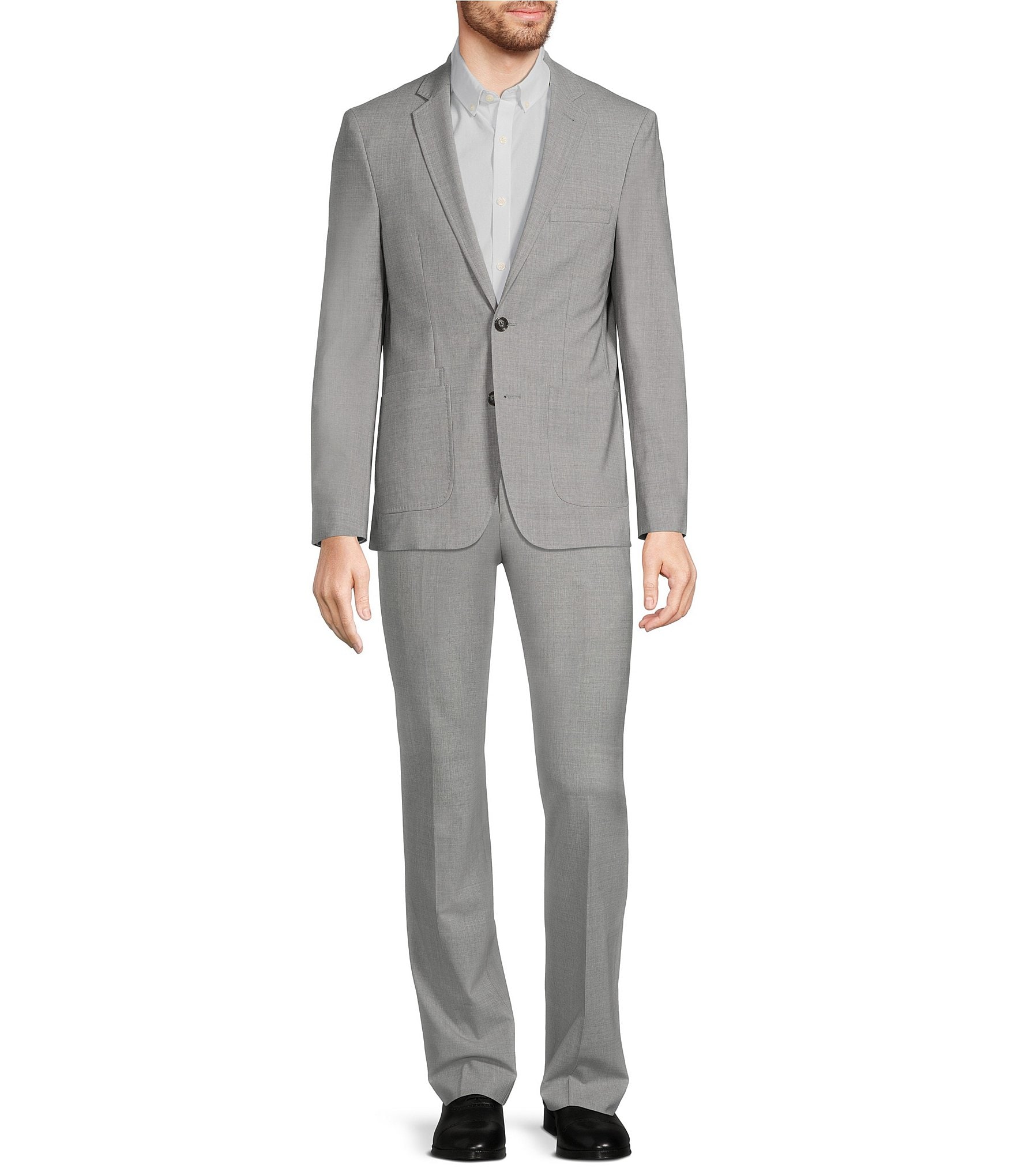 Murano Collezione Slim-Fit Performance Bi-Stretch Wool Blend Suit Separates Blazer