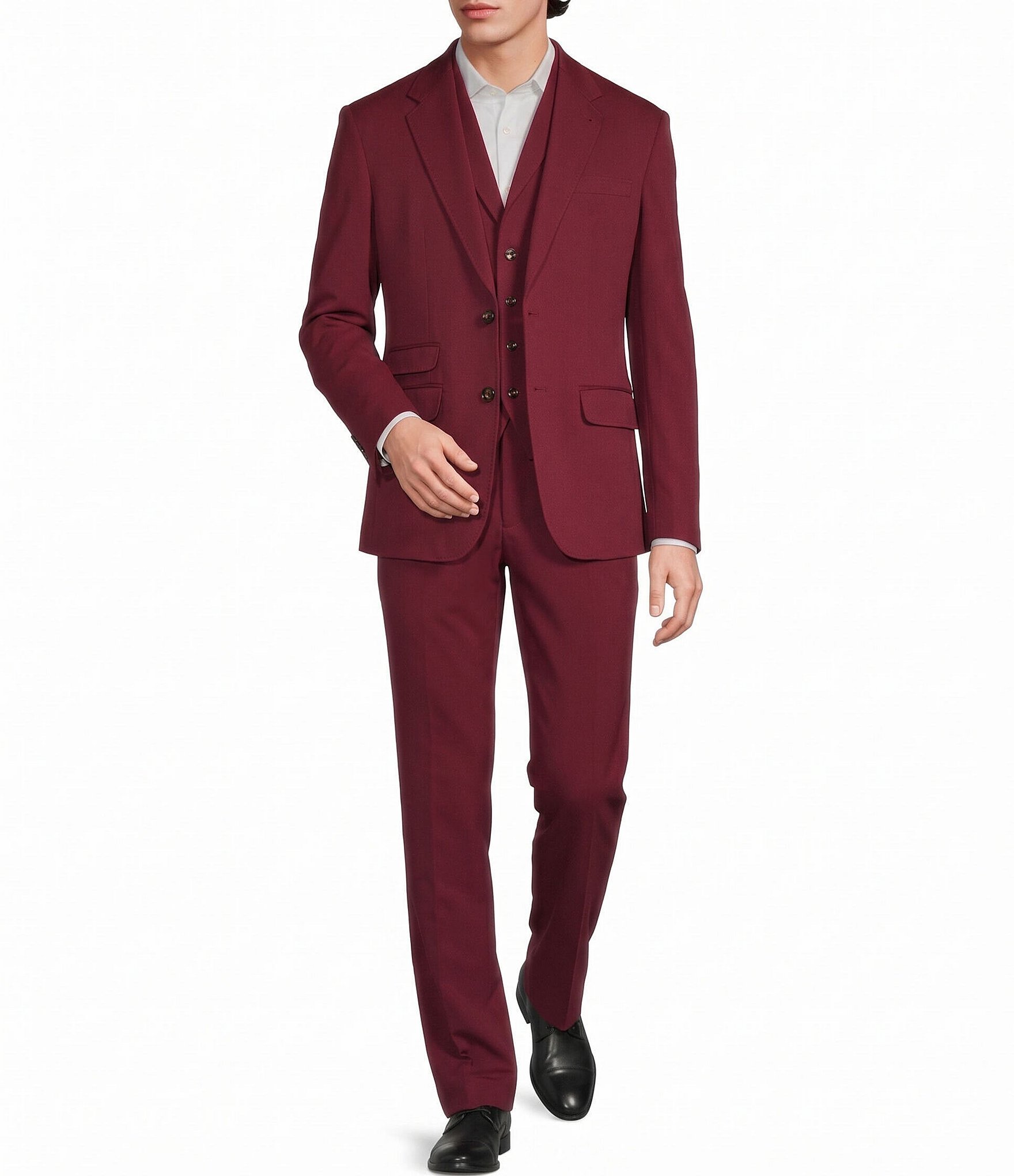 Murano Coordinating Alex Slim Fit Knit Suit Separates Dress Pants