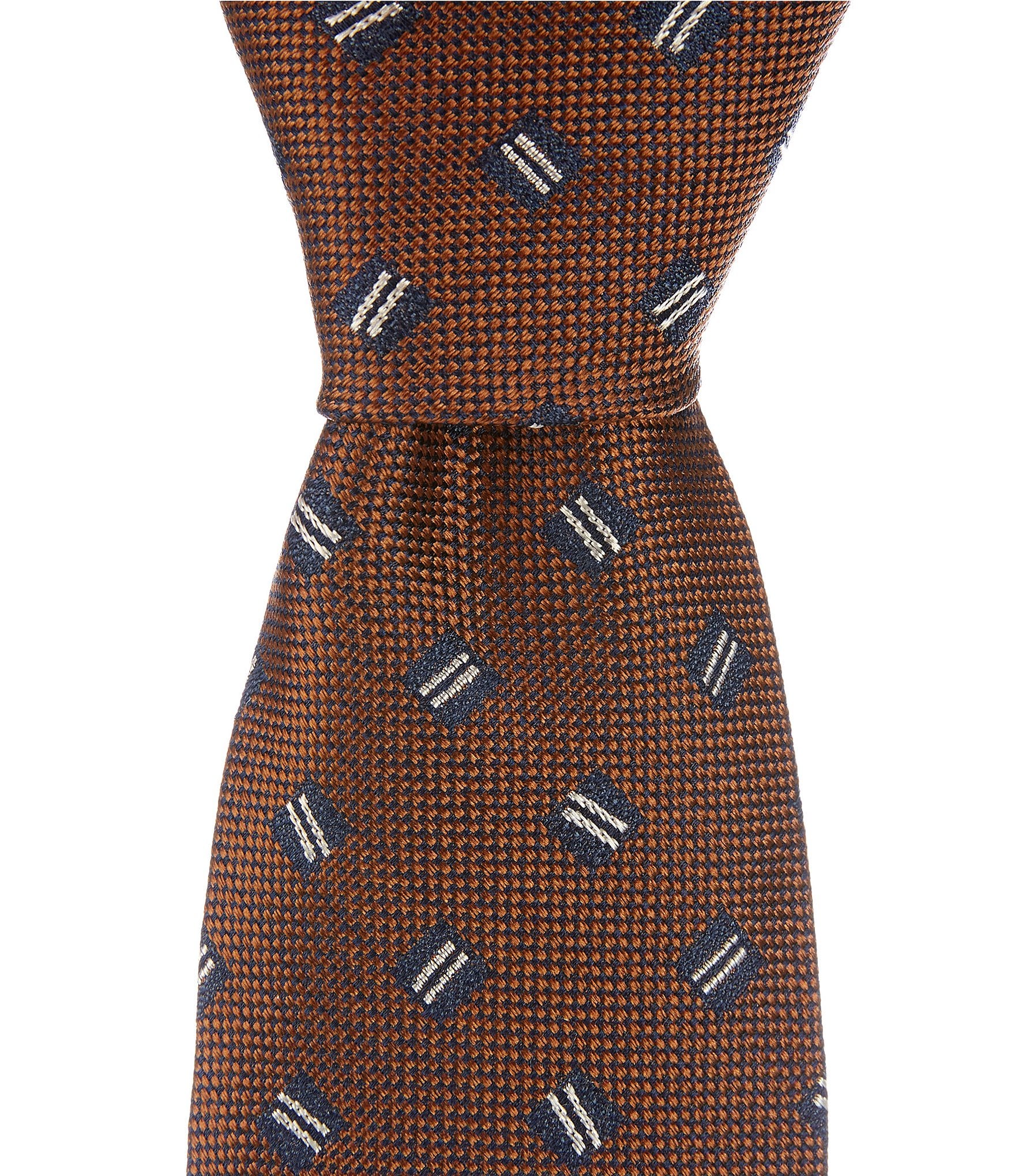 Murano George Boxes 3#double; Narrow Silk Tie