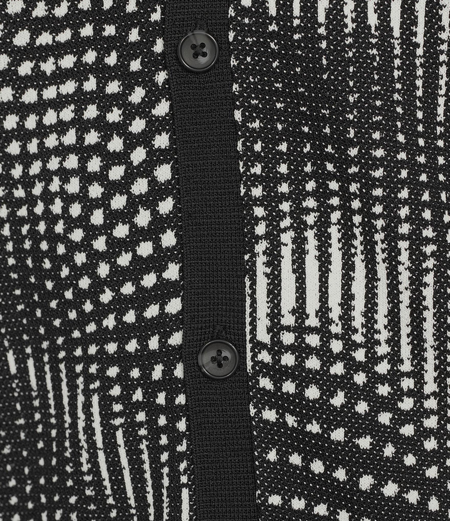 Murano Interdimensional Collection Jacquard Short Sleeve Woven Camp Shirt