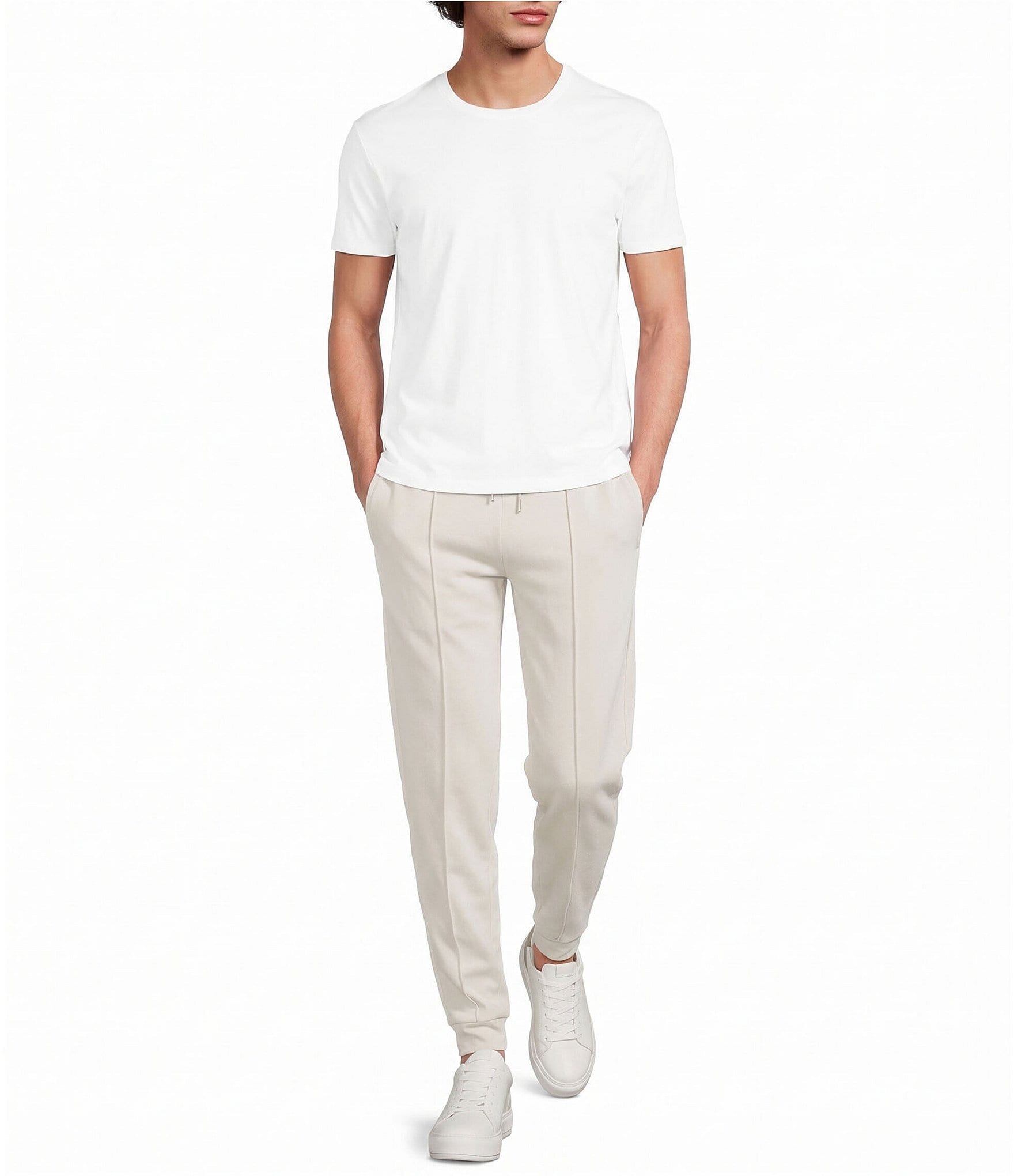 Murano Liquid Luxury Coordinating Lucas Pintuck Jogger Pants
