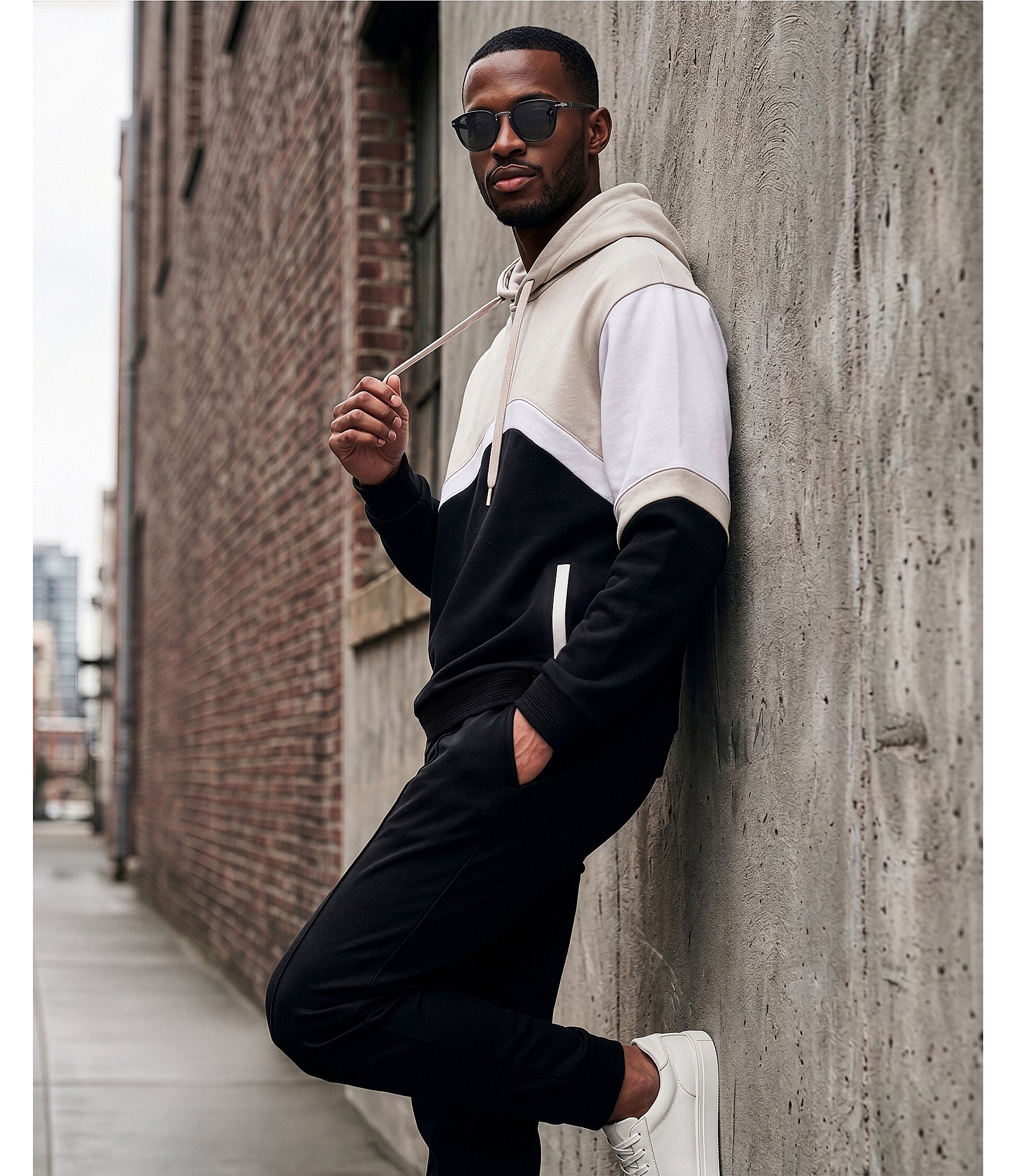 Murano Liquid Luxury Coordinating Lucas Pintuck Jogger Pants