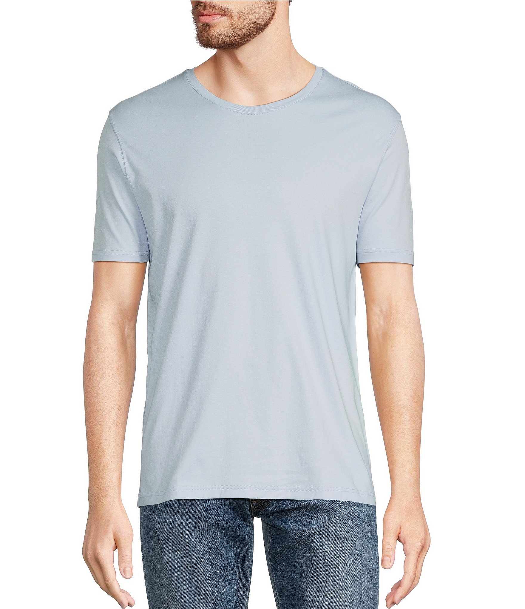 Murano Liquid Luxury Interlock Short-Sleeve T-Shirt | Dillard's
